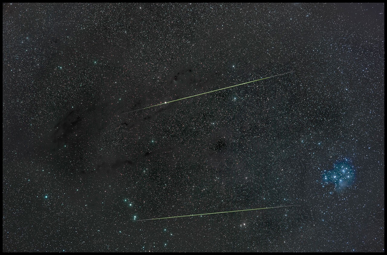 Orionids in Taurus — APOD for 2023-10-26