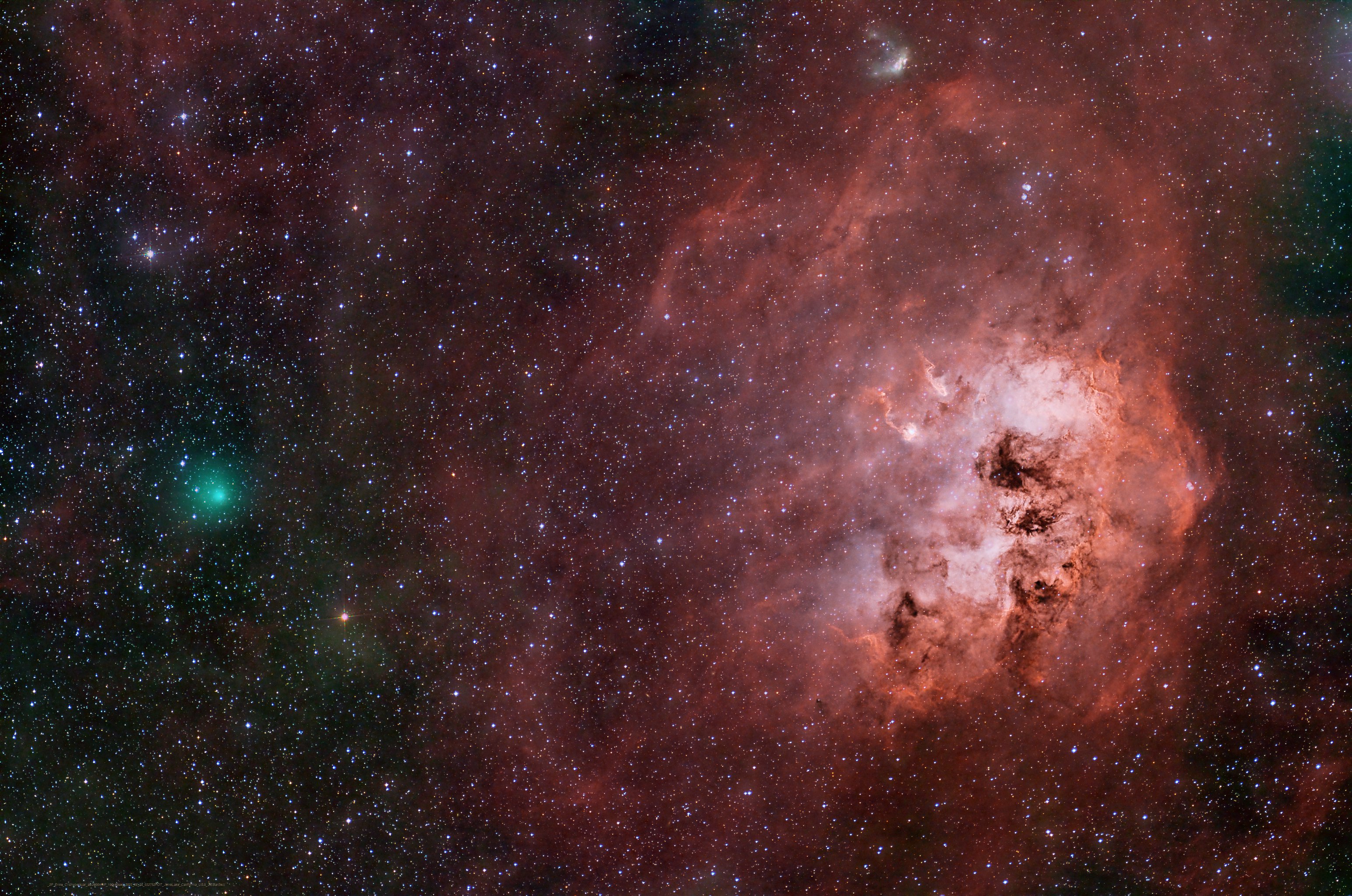 APOD: 2023 October 27 – Encke and the Tadpoles