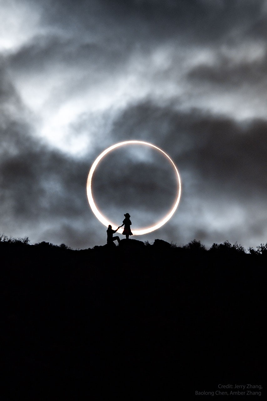 Eclipse Rings — APOD for 2023-10-16