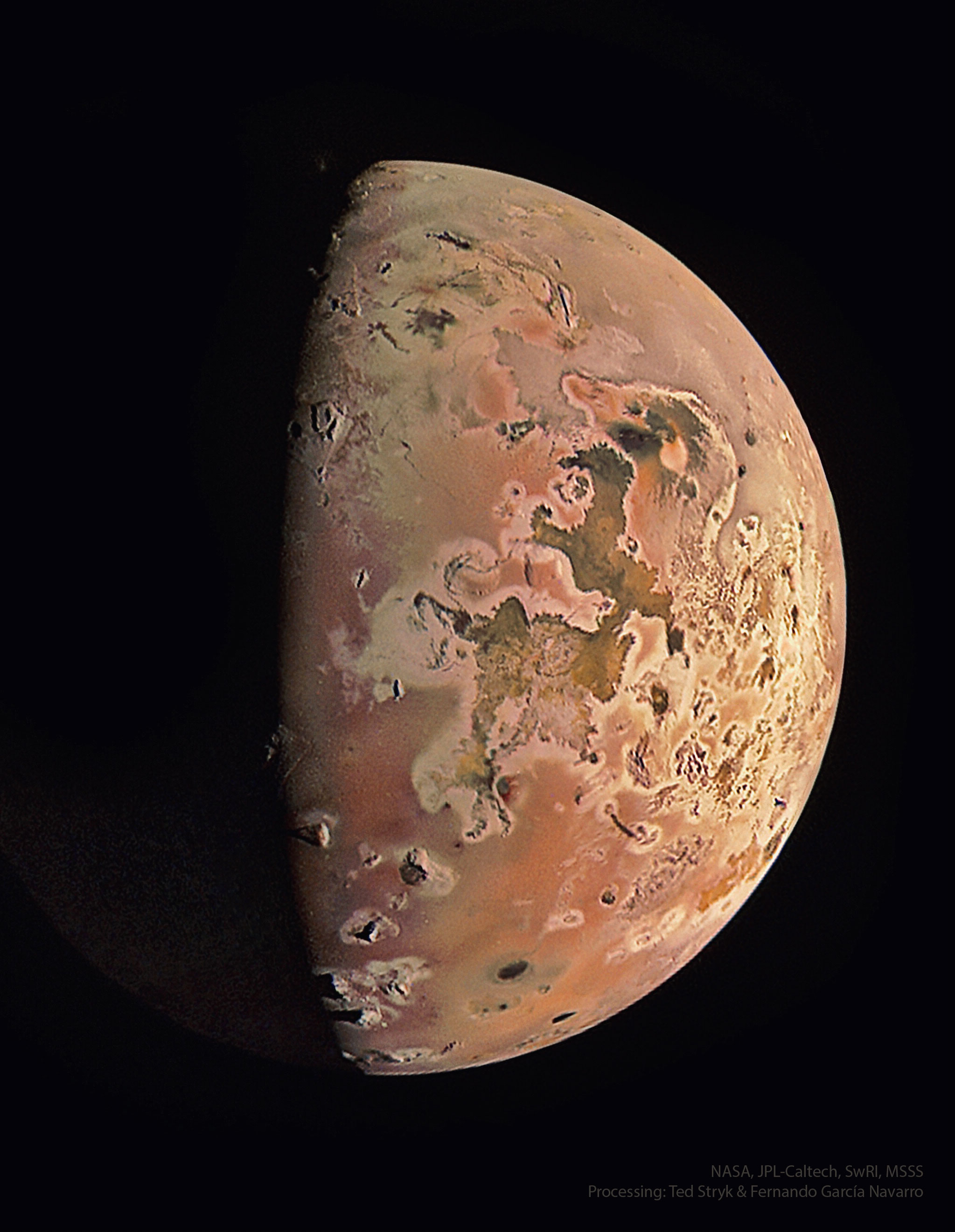 APOD: 2023 October 23 – Moon Io from Spacecraft Juno