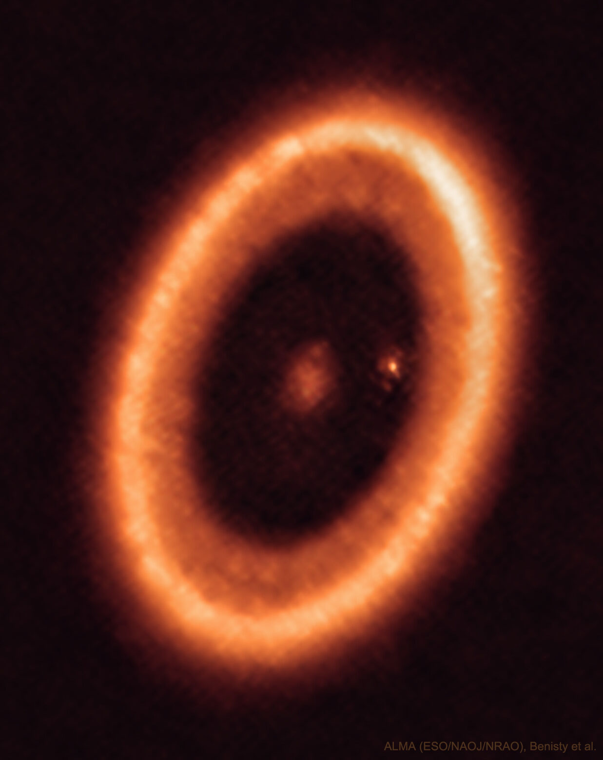 APOD: 2023 October 17 – PDS 70: Disk, Planets, and Moons
