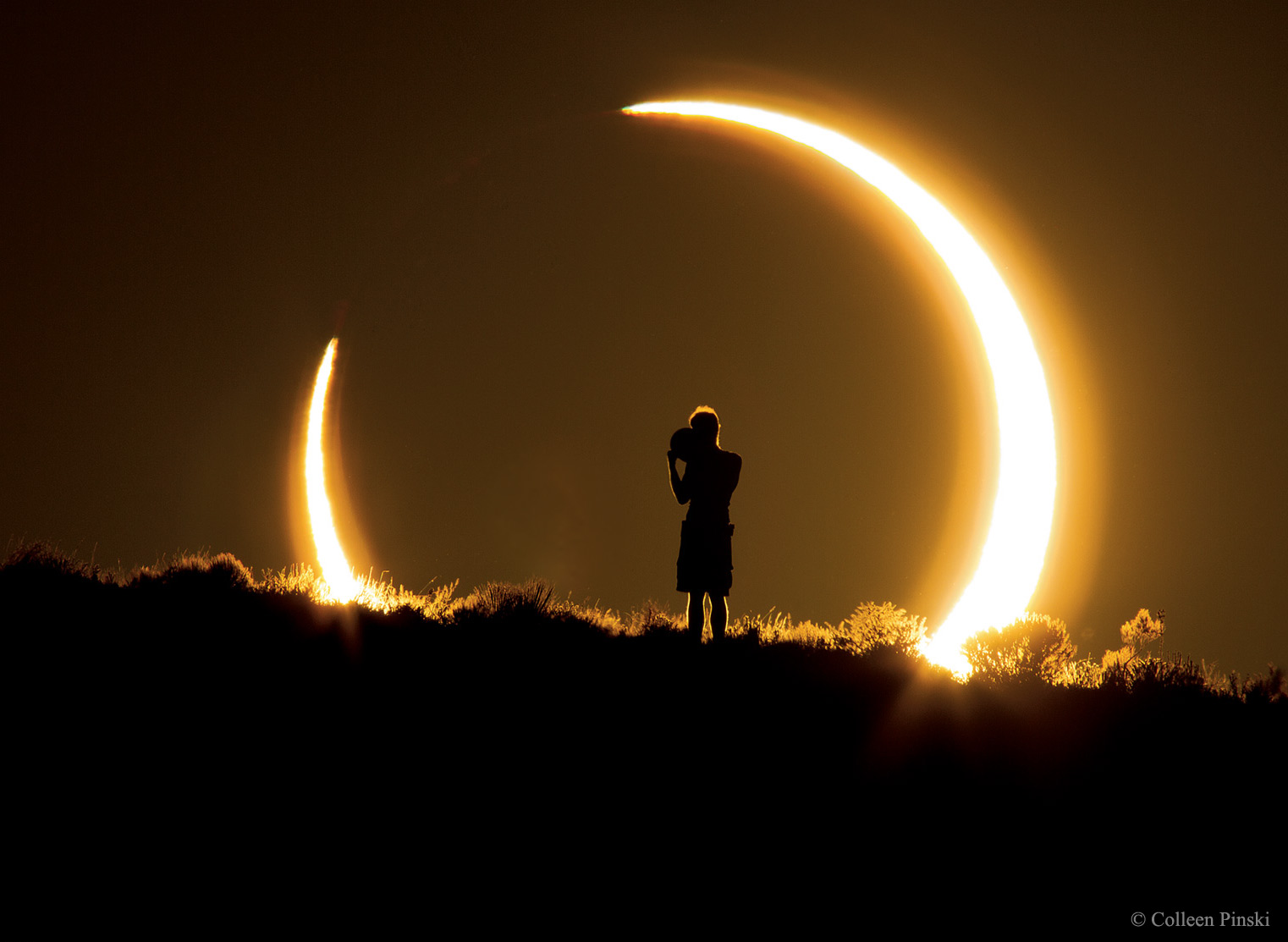 APOD: 2023 September 10 – An Annular Solar Eclipse over New Mexico