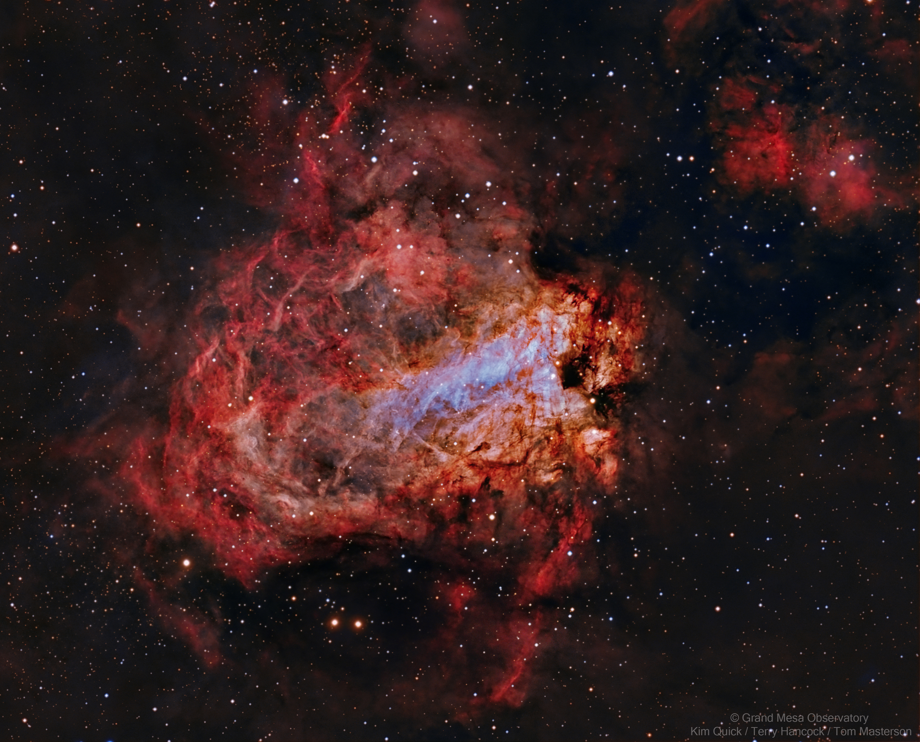 APOD: 2023 September 8 – Star Factory Messier 17