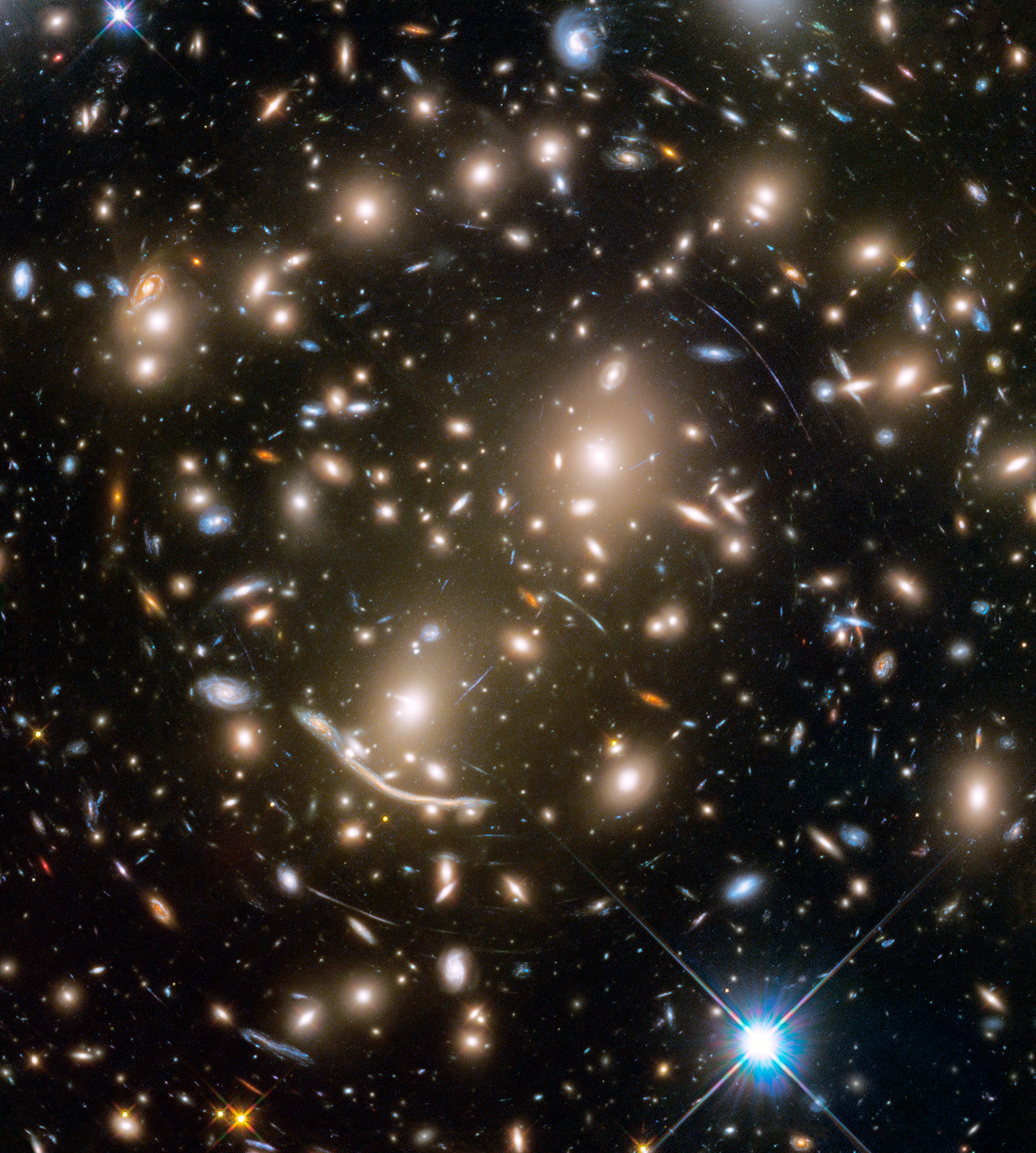 APOD: 2023 September 12 – Galaxy Cluster Abell 370 and Beyond
