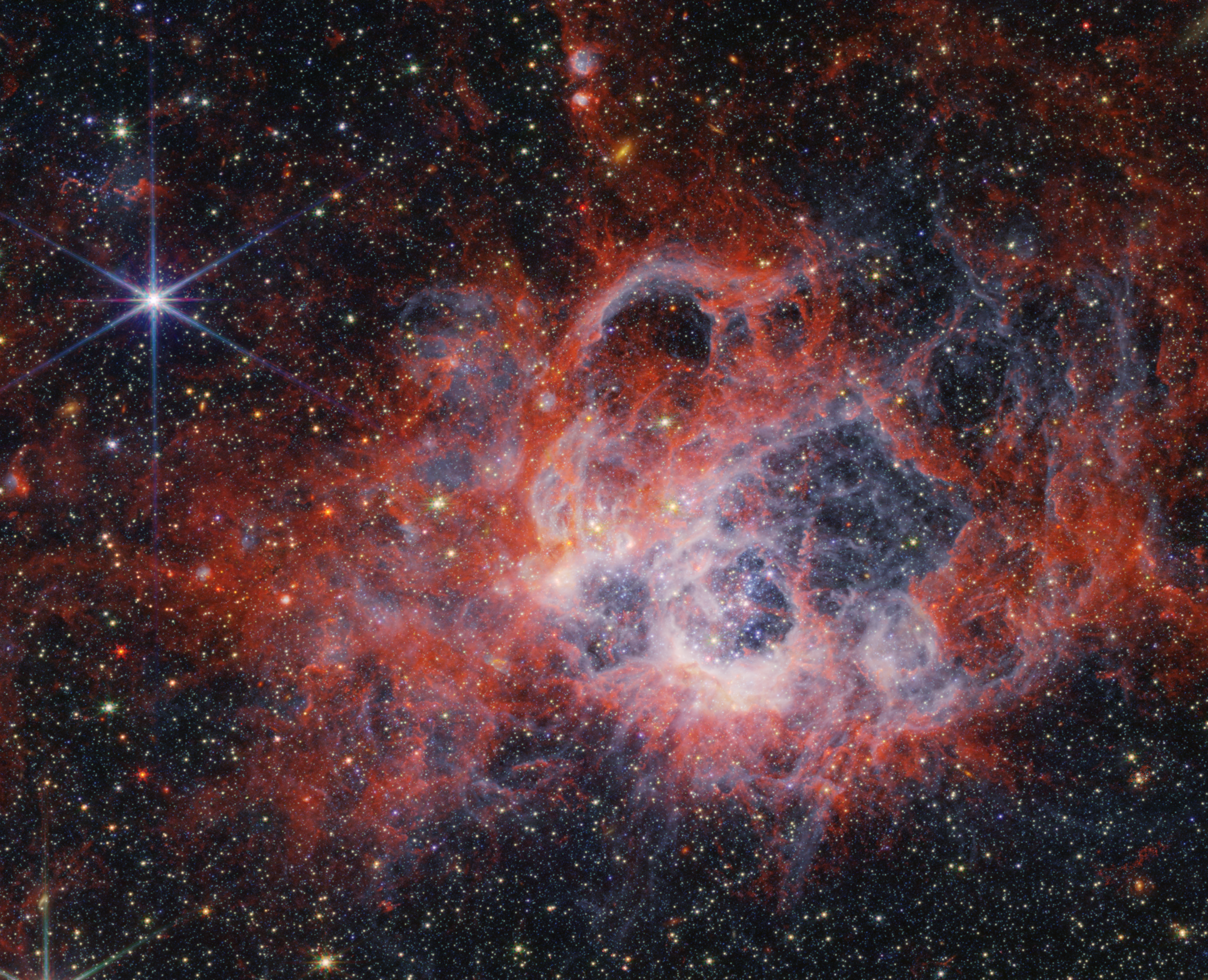APOD: 2024 April 25 – NGC 604: Giant Stellar Nursery