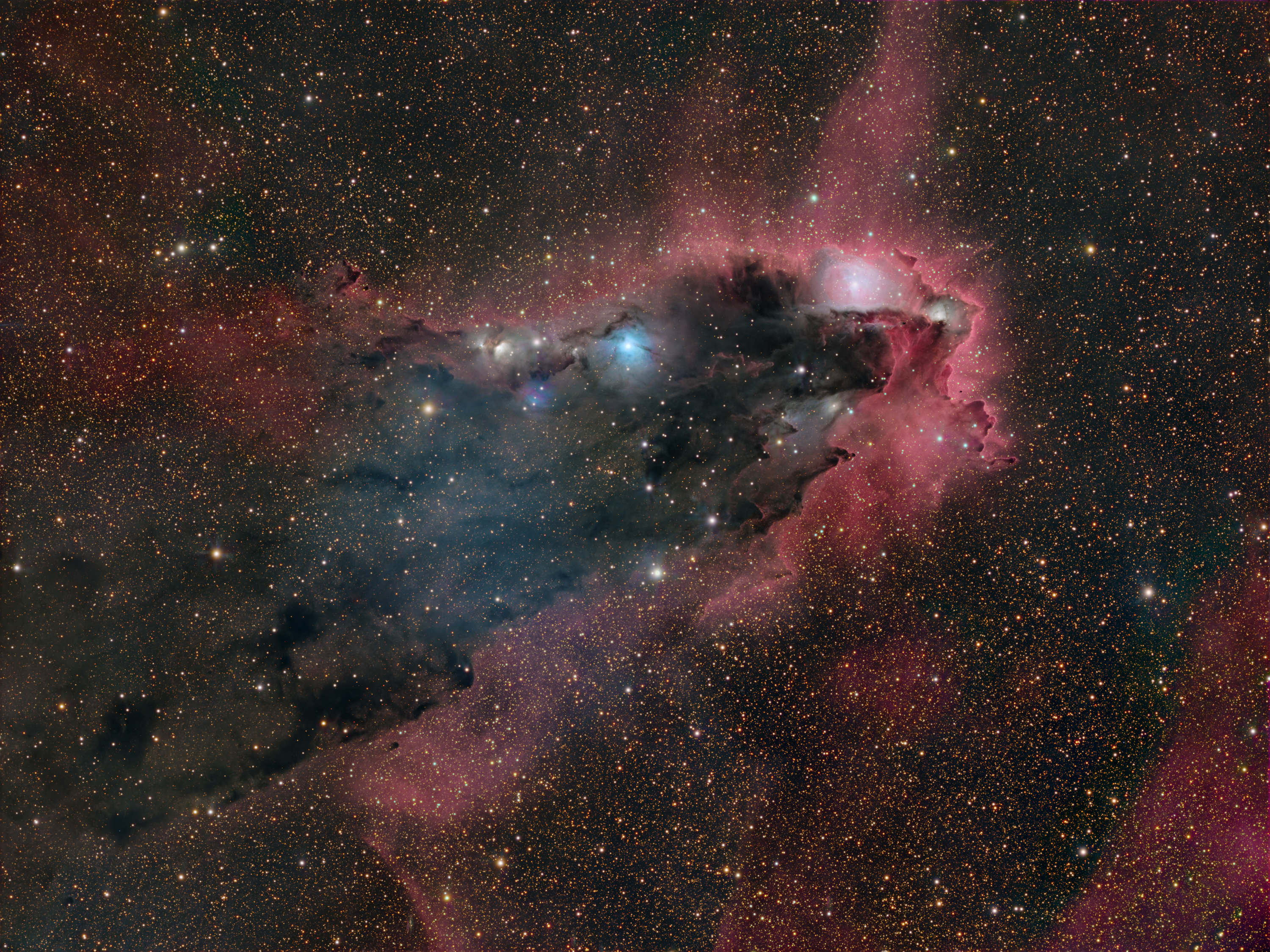 APOD: 2024 August 22 – The Dark Tower in Scorpius