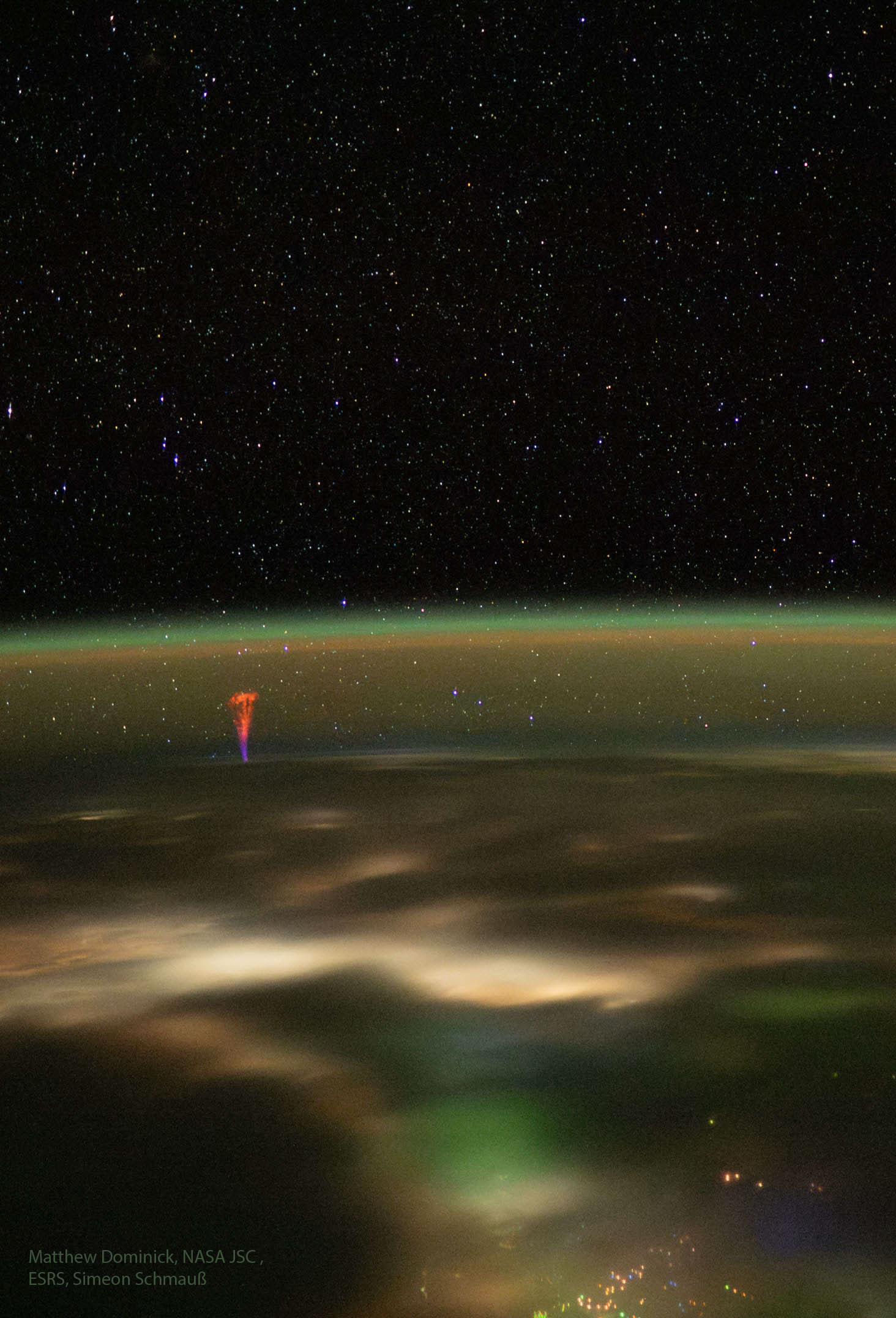 APOD: 2024 August 13 – Giant Jet from the International Space Station