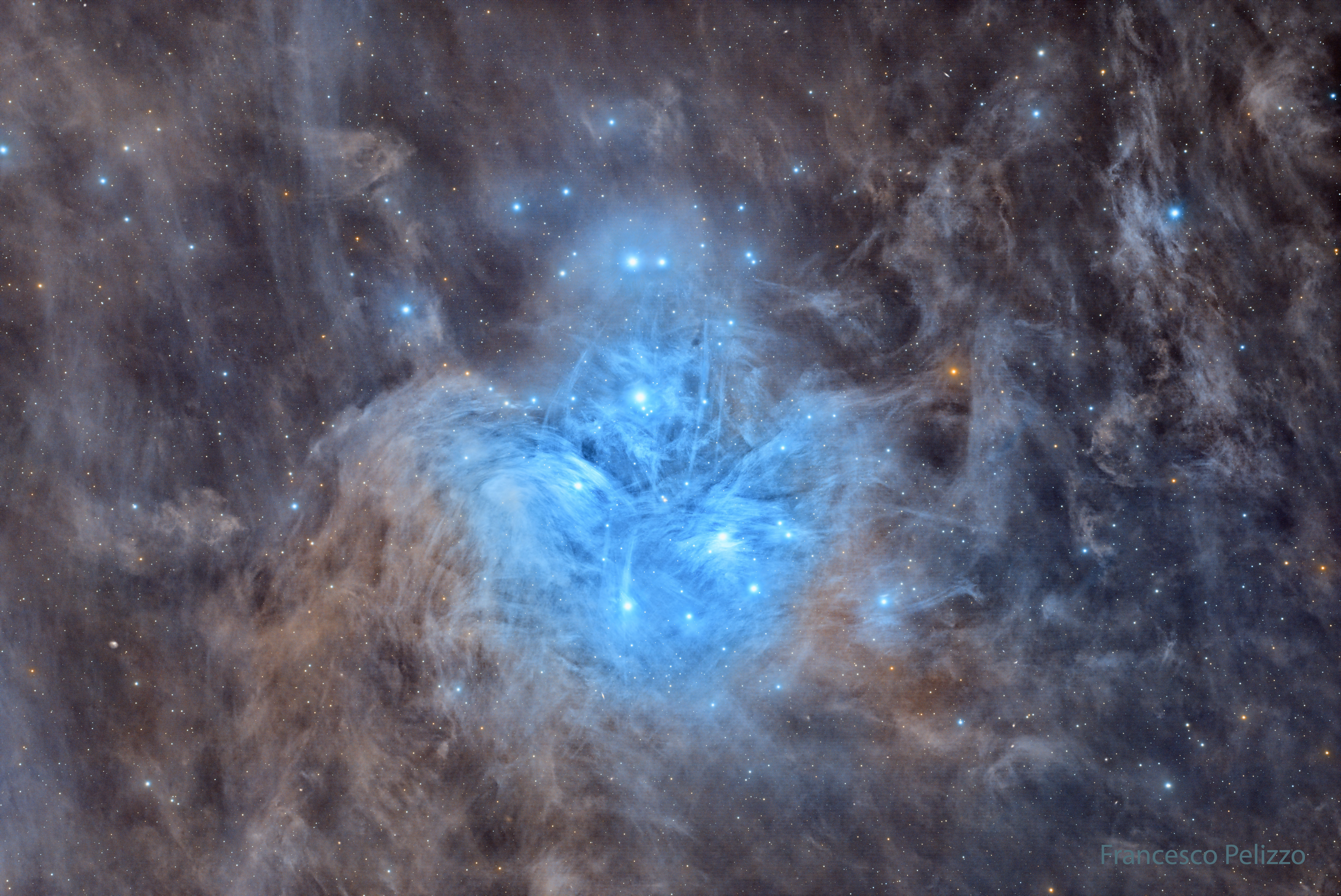 APOD: 2024 December 9 – Pleiades: The Seven Sisters Star Cluster