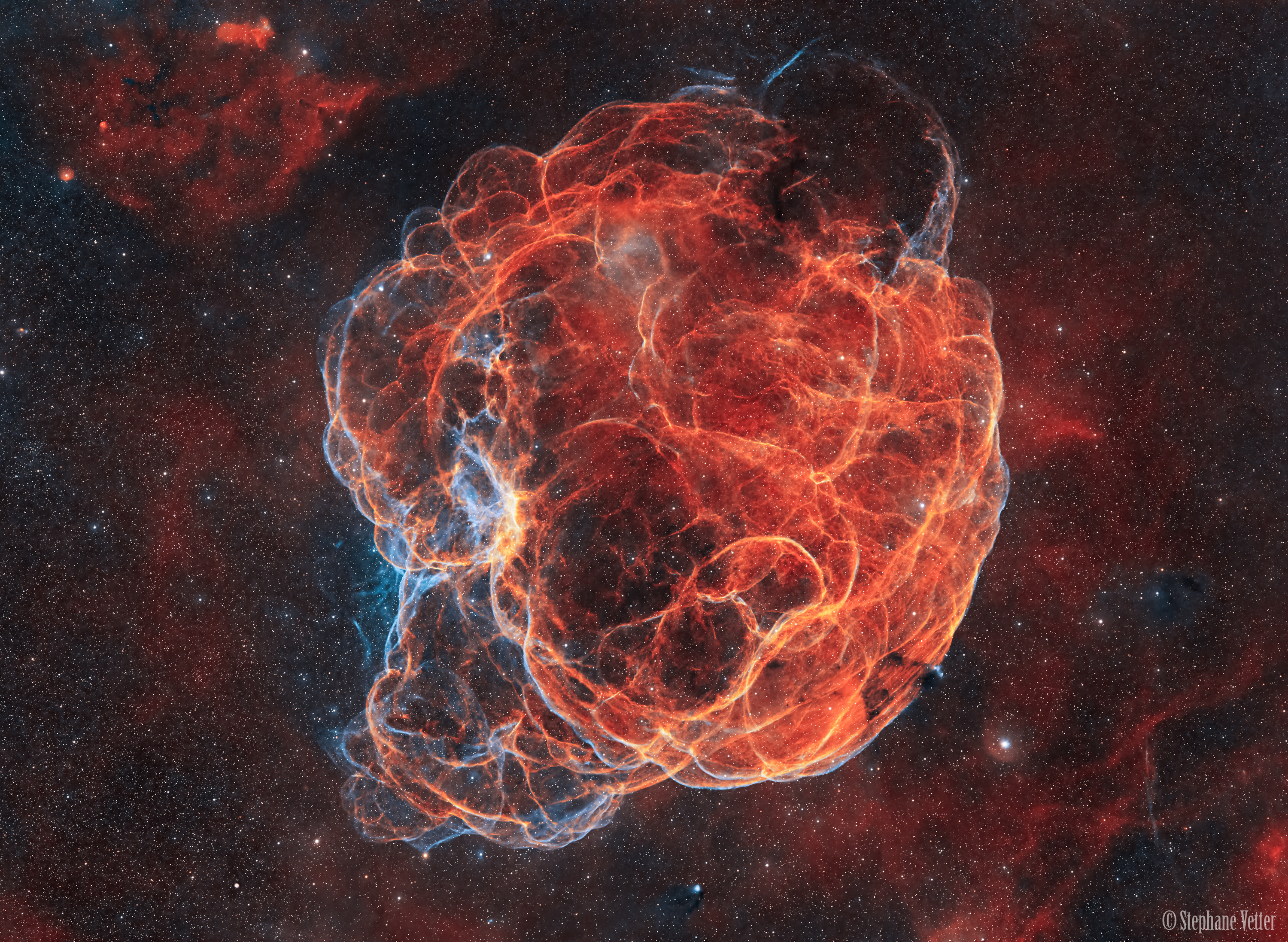 APOD: 2024 February 27 – Supernova Remnant Simeis 147