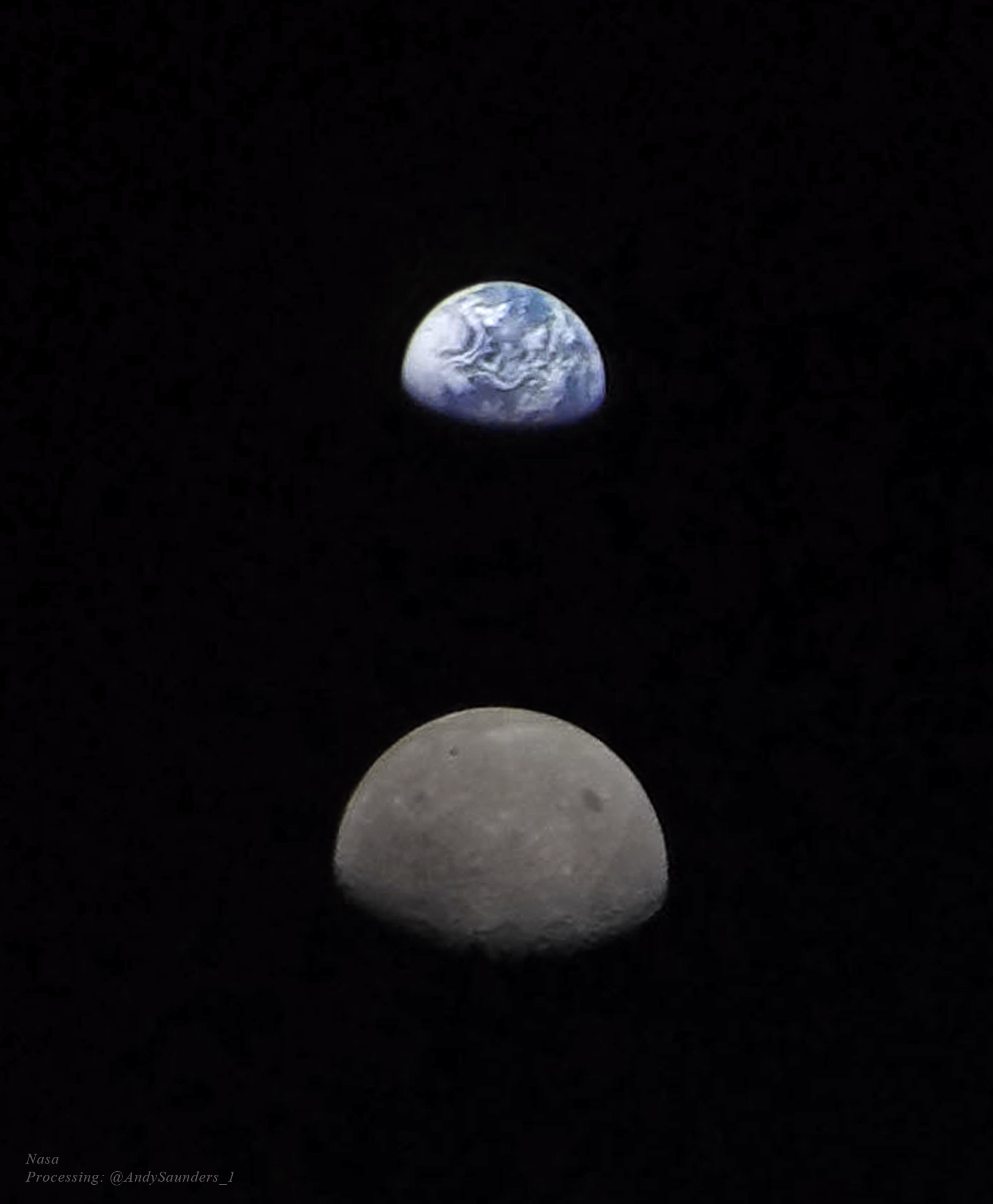 APOD: 2024 January 24 – Earth and Moon from Beyond