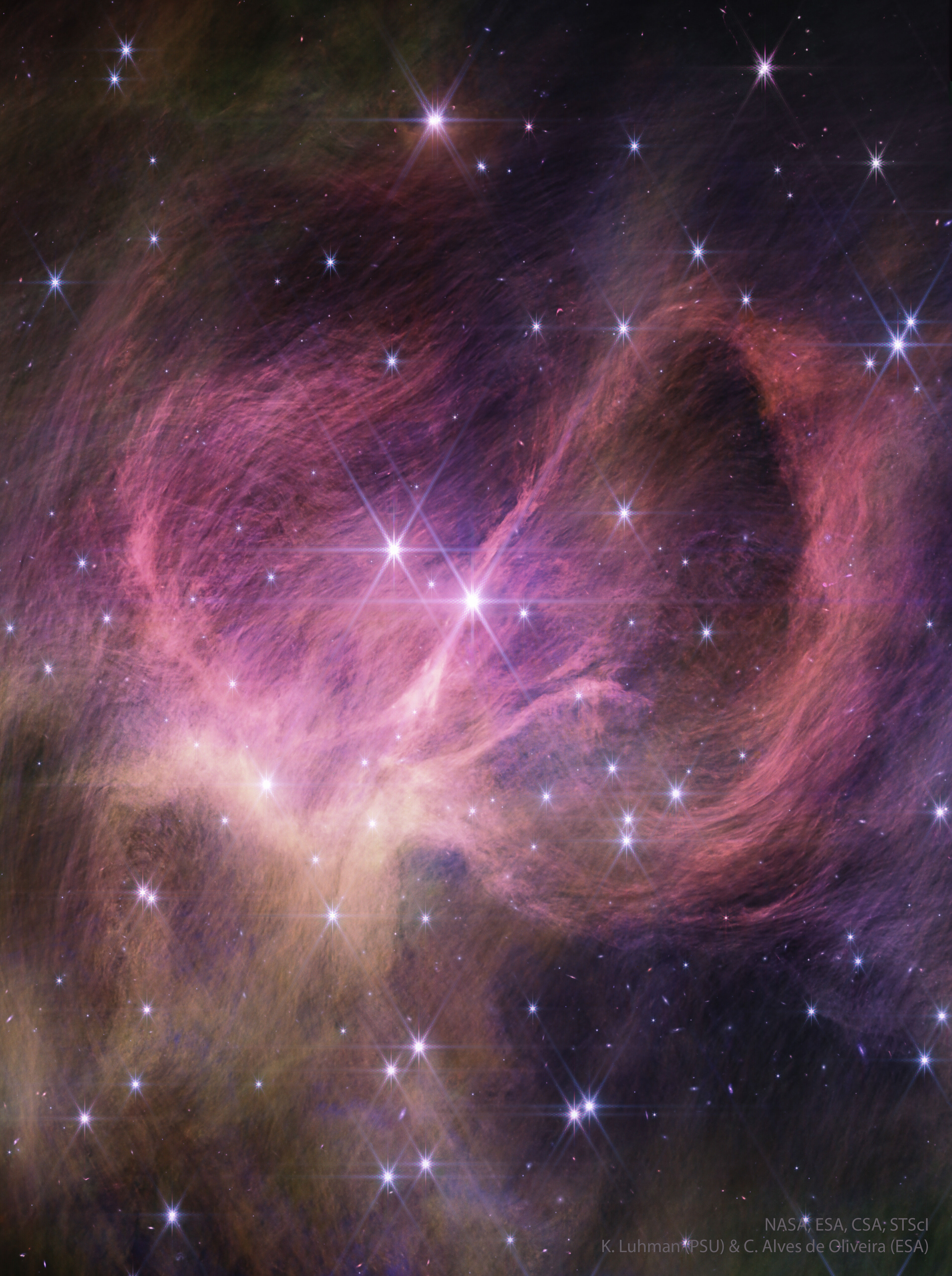 APOD: 2024 January 15 – Star Cluster IC 348 from Webb