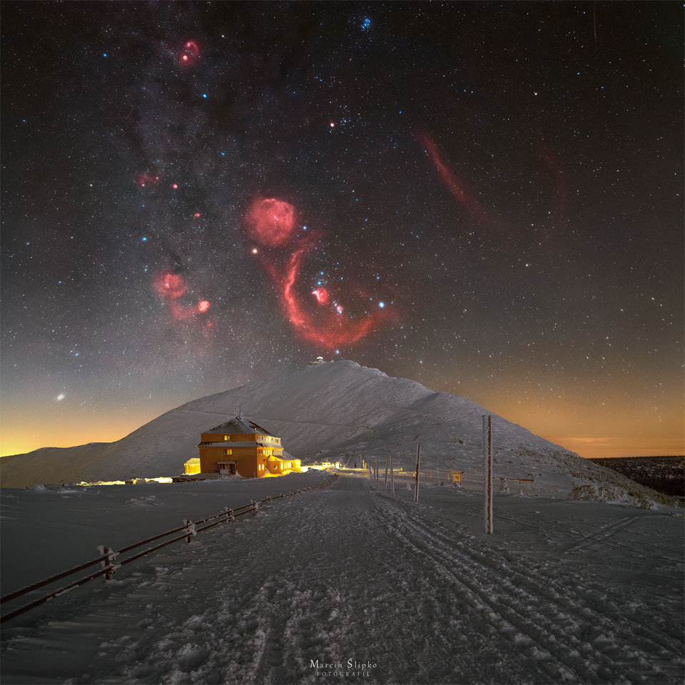 APOD: 2024 January 31 – Camera Orion Rising