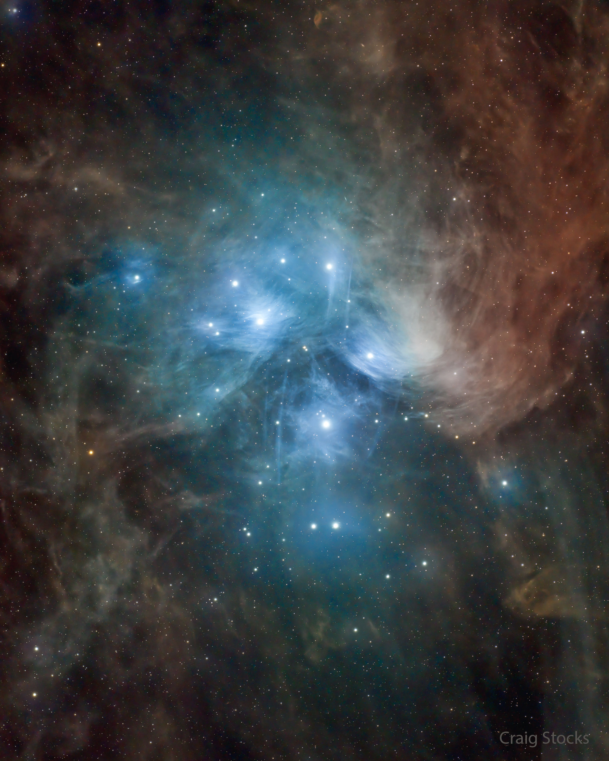 APOD: 2024 January 29 – The Pleiades: Seven Dusty Sisters