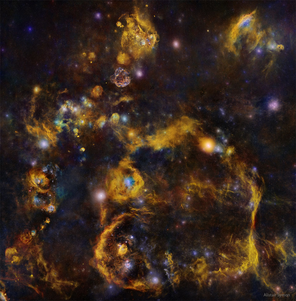 APOD: 2024 January 23 – Deep Nebulas: From Seagull to California