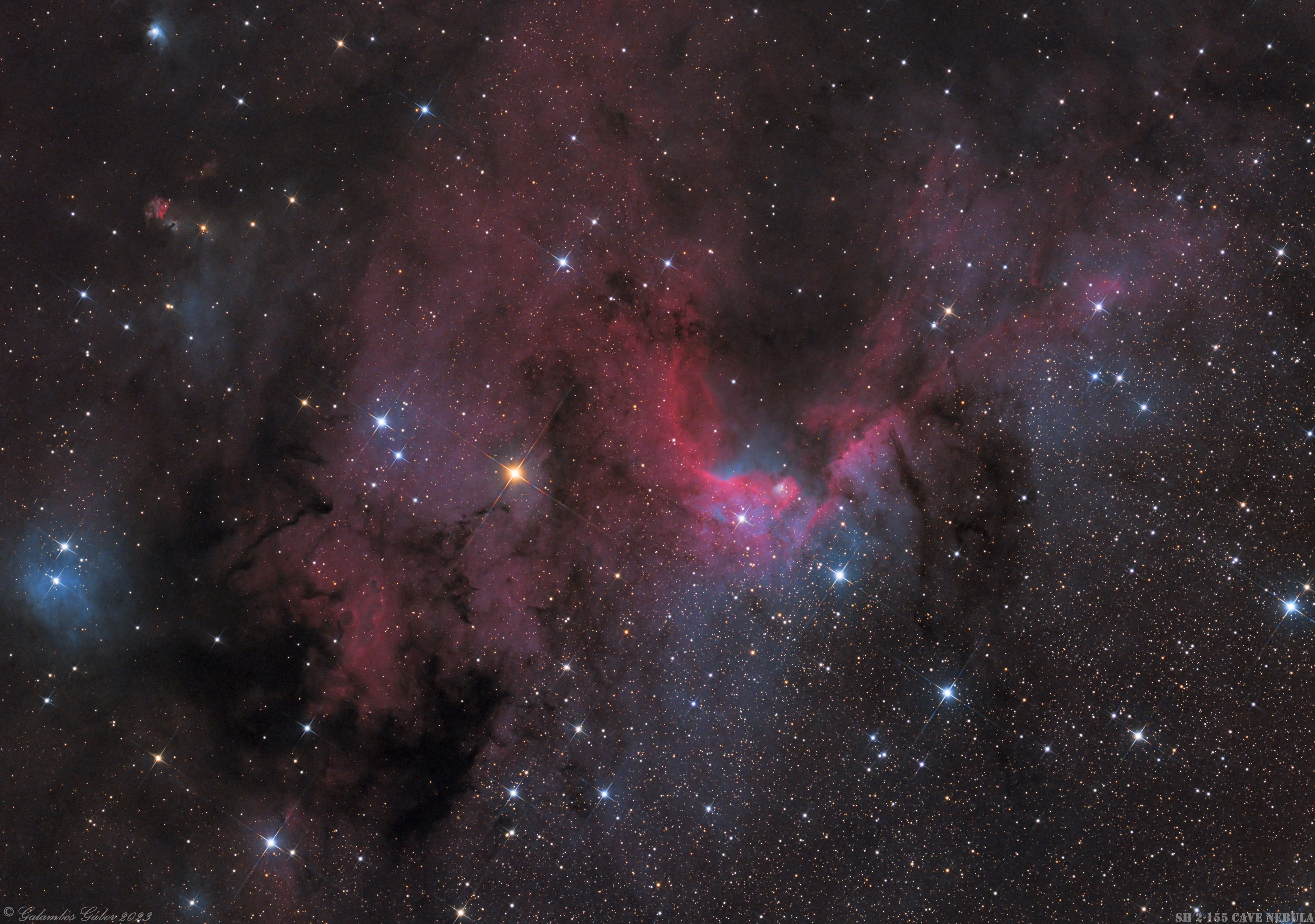 APOD: 2024 January 10 – The Light, the Dark, and the Dusty
