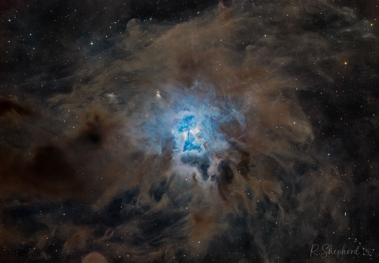 NGC 7023: The Iris Nebula — APOD for 2024-07-25