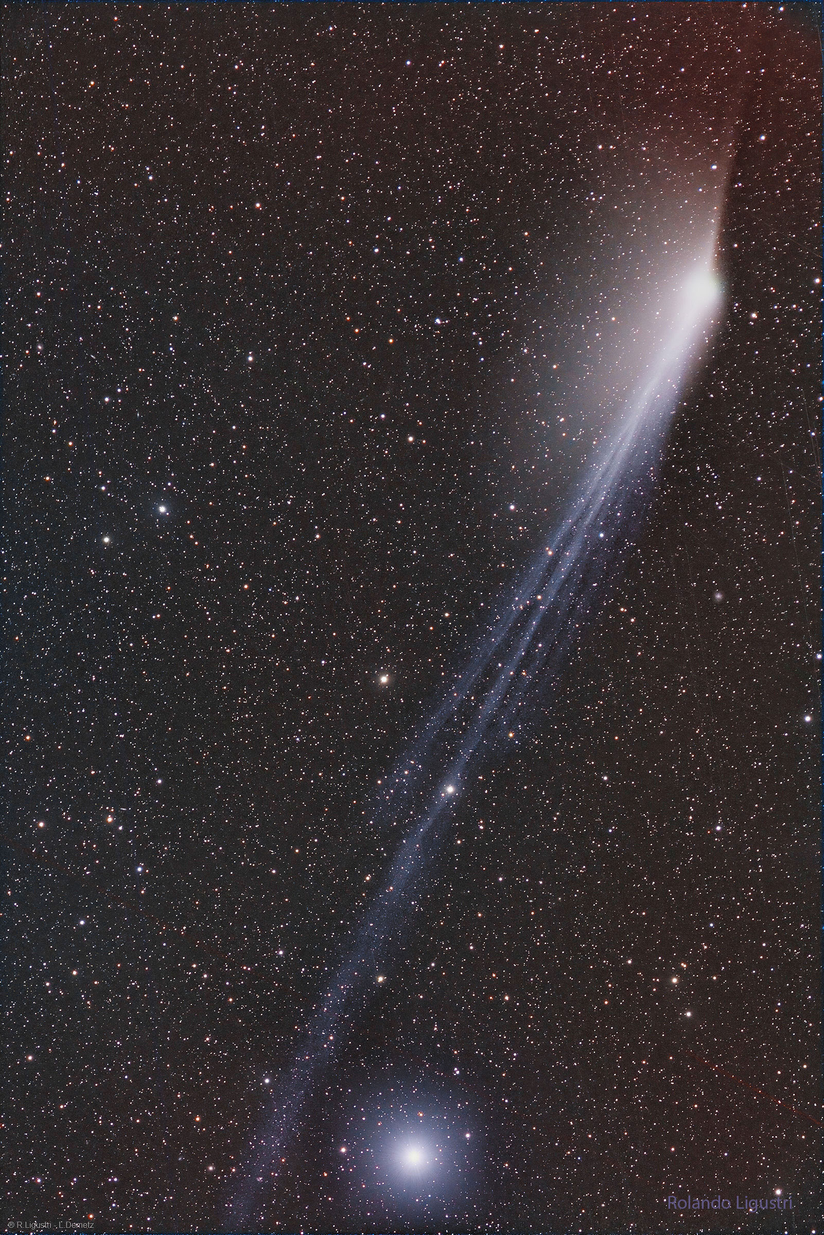 APOD: 2024 June 4 – Comet Pons Brooks Develops Opposing Tails