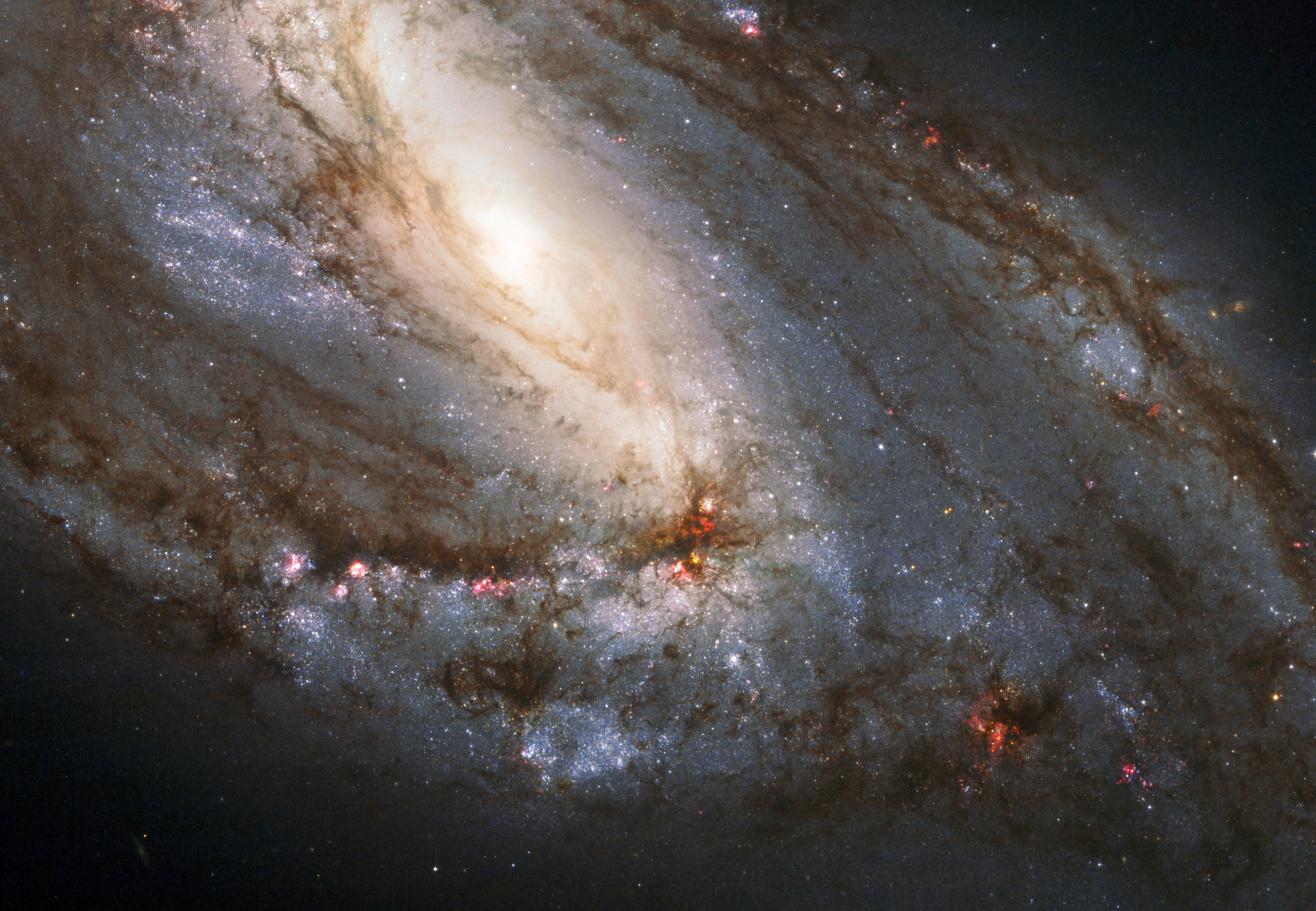 APOD: 2024 June 13 – Messier 66 Close Up
