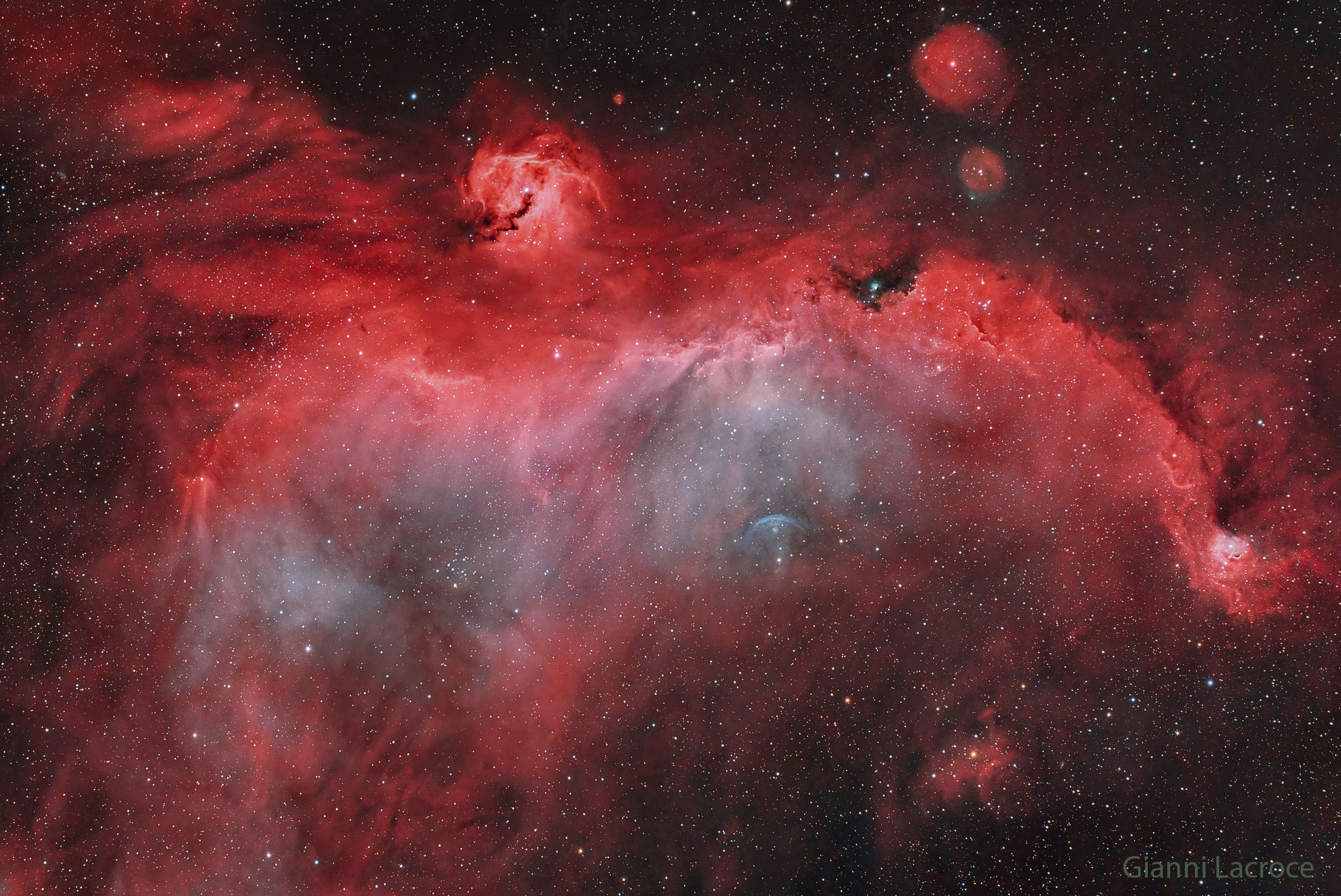 APOD: 2024 March 13 – The Seagull Nebula