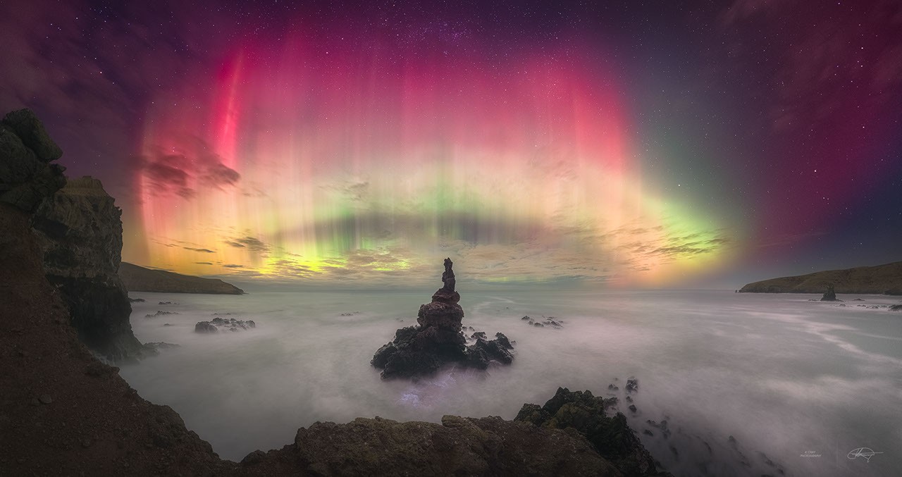 Aurora Banks Peninsula — APOD for 2024-05-17