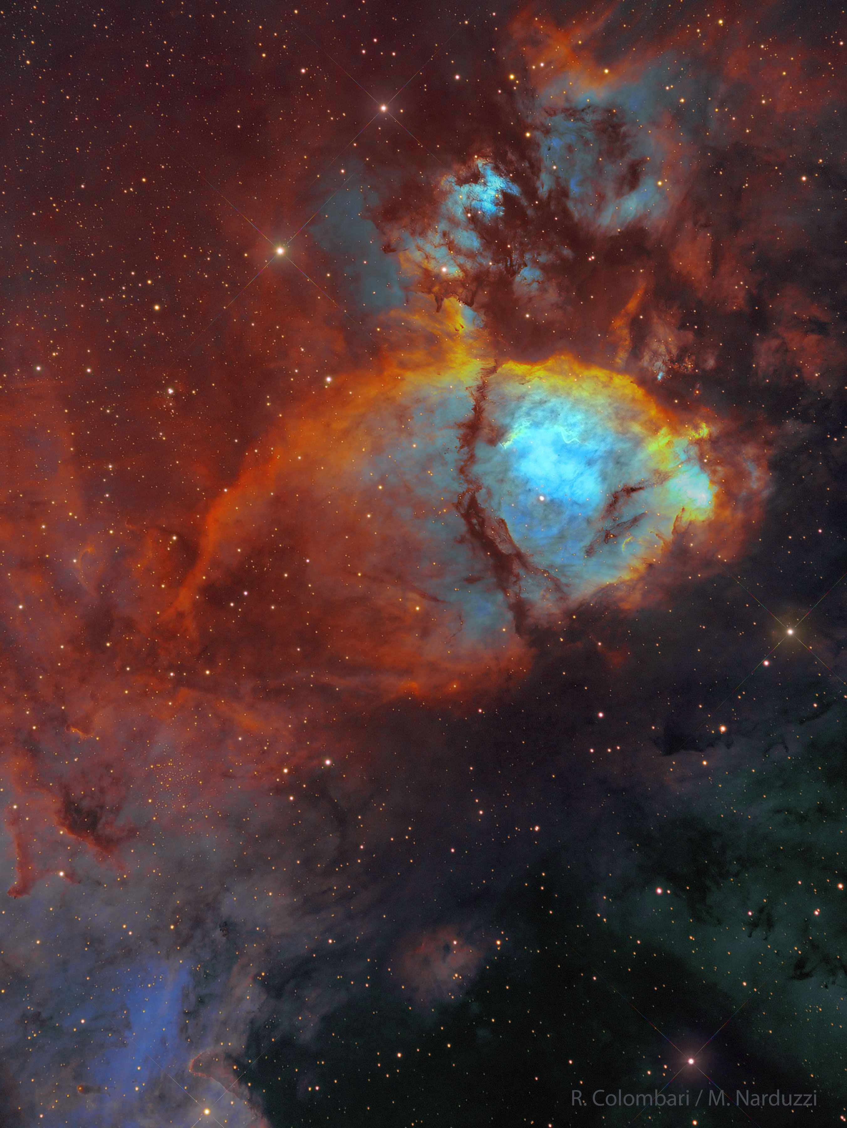 APOD: 2024 May 1 – IC 1795: The Fishhead Nebula