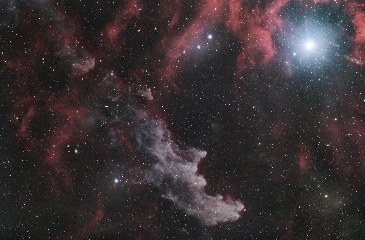 APOD: 2024 October 31 – Rigel and the Witch Head Nebula