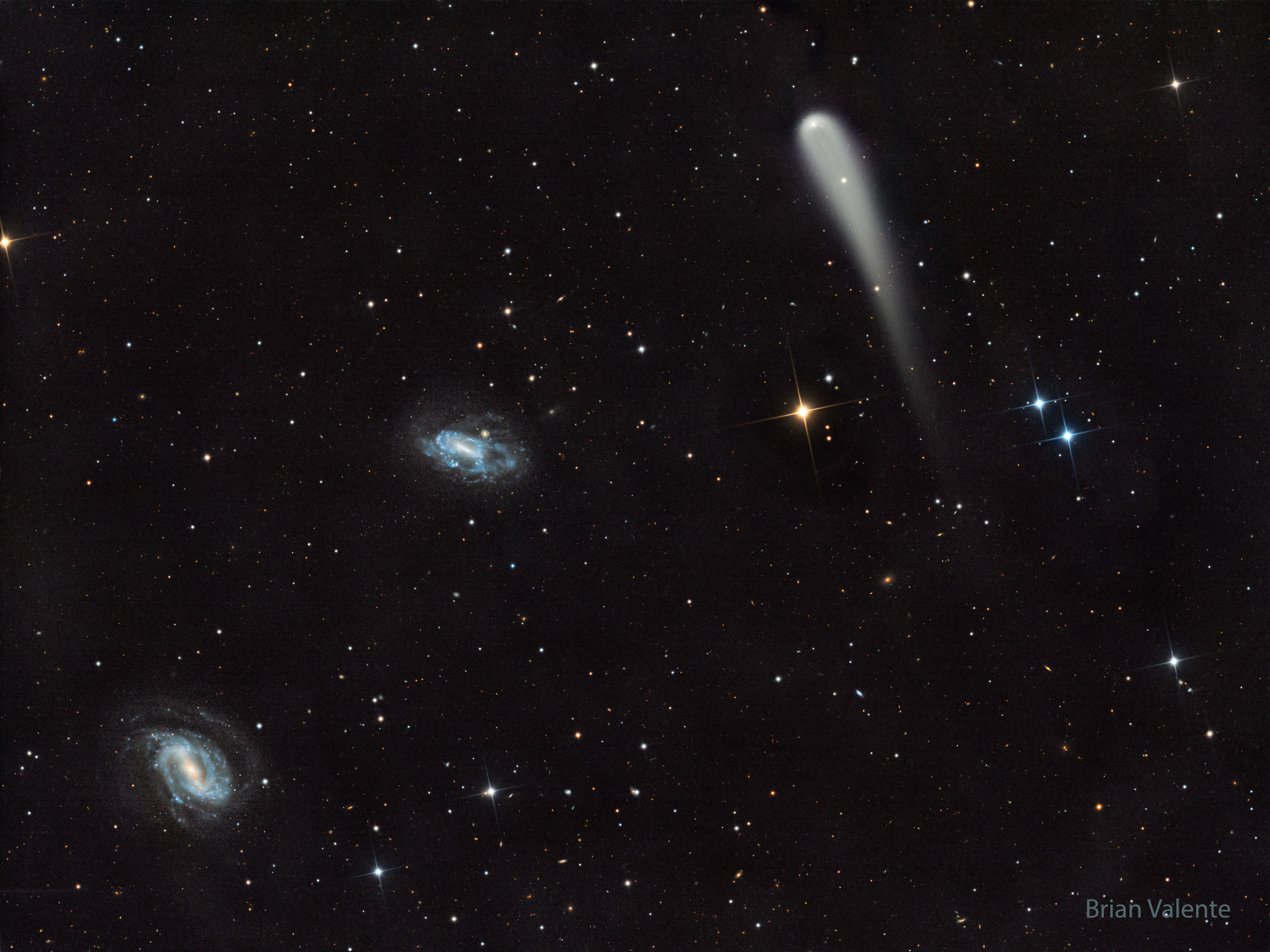 APOD: 2024 September 23 – Comet Tsuchinshan ATLAS Approaches