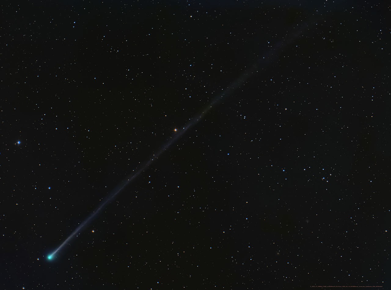Comet C/2025 F2 SWAN — APOD for 2025-04-18