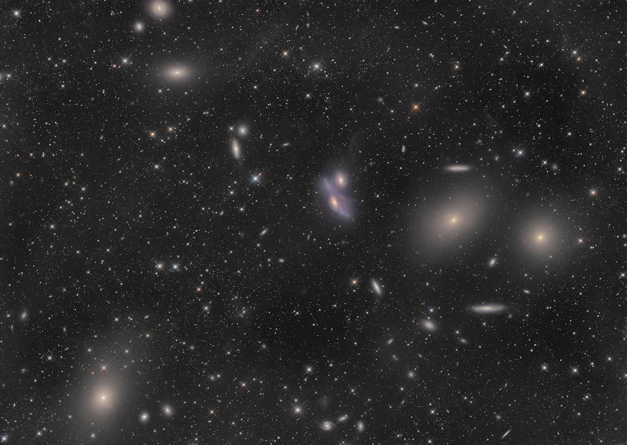 Virgo Cluster Galaxies — APOD for 2025-04-17