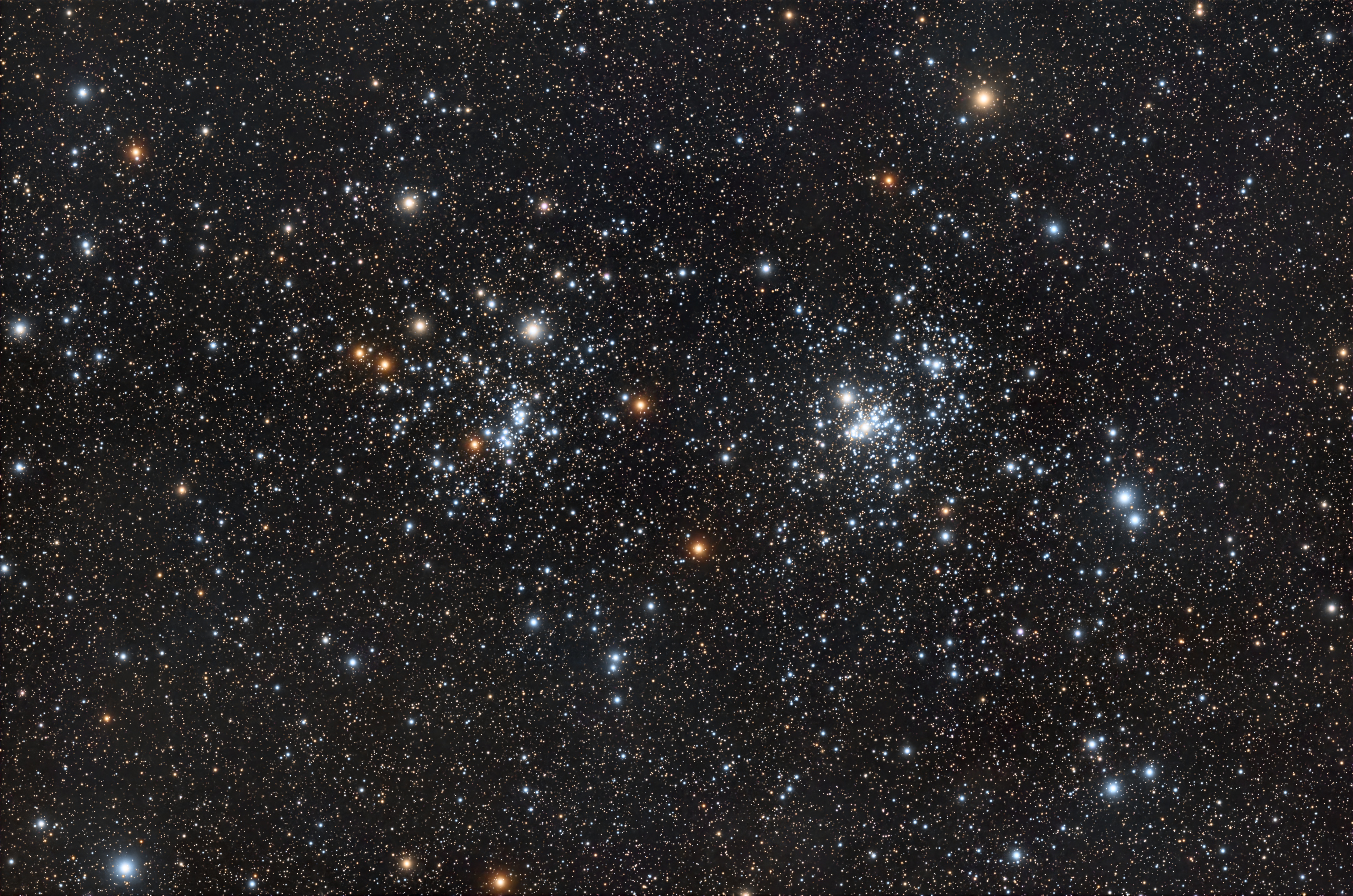 APOD: 2025 August 7 – The Double Cluster in Perseus