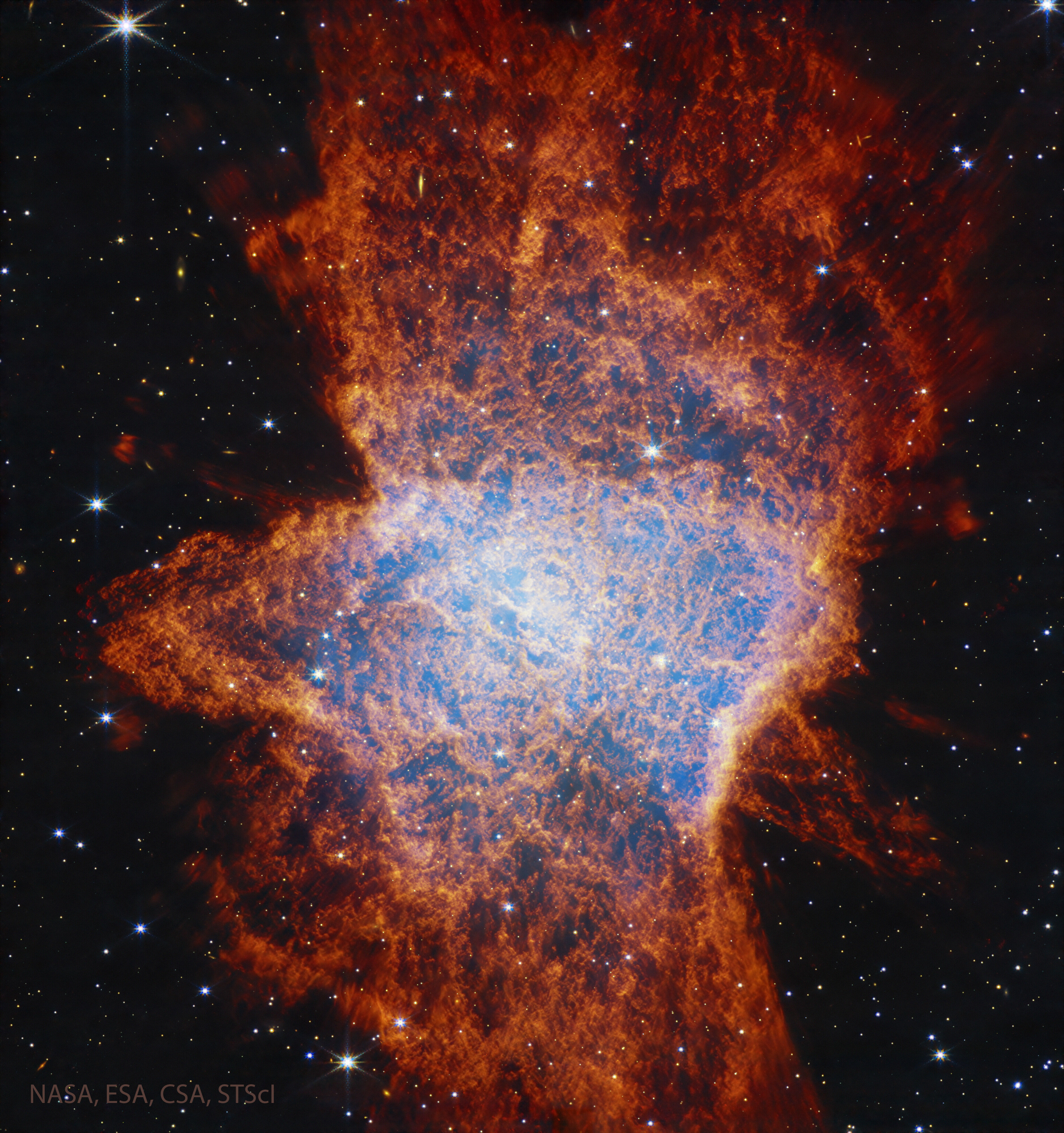 APOD: 2025 August 5 – NGC 6072: A Complex Planetary Nebula from Webb
