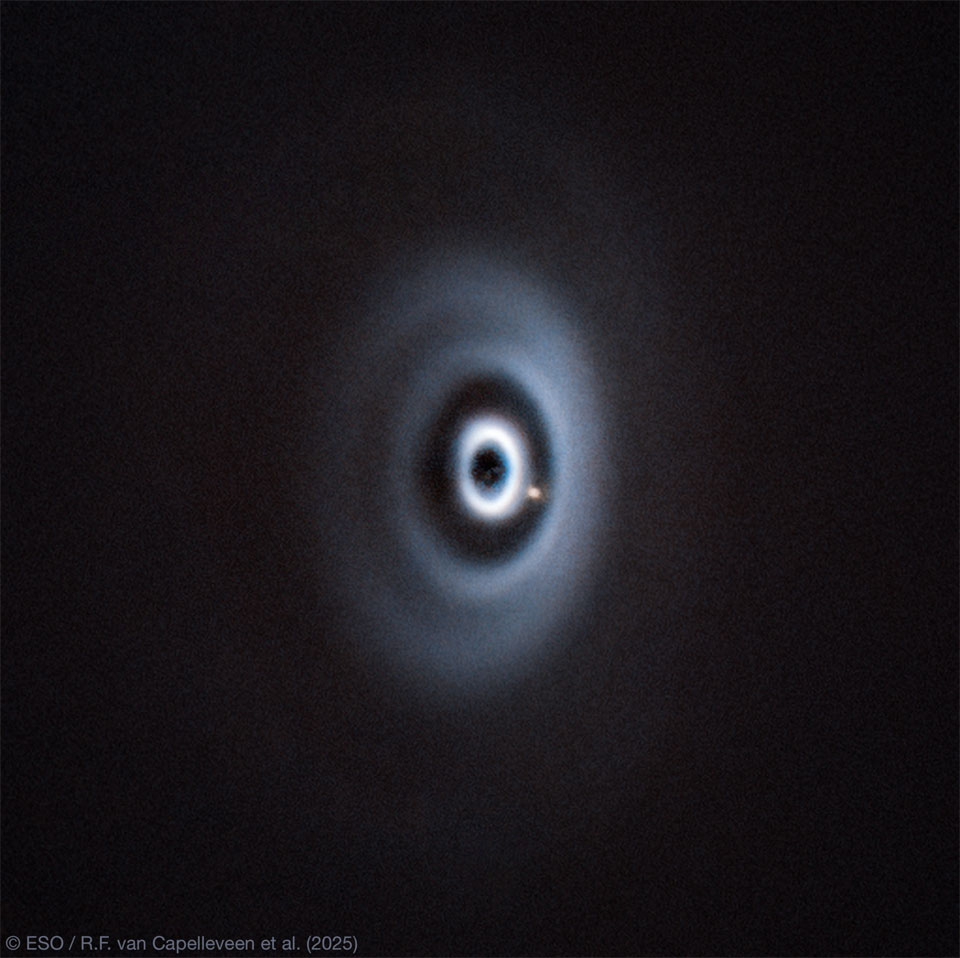 APOD: 2025 August 27 – WISPIT 2b: Exoplanet Carves Gap in Birth Disk