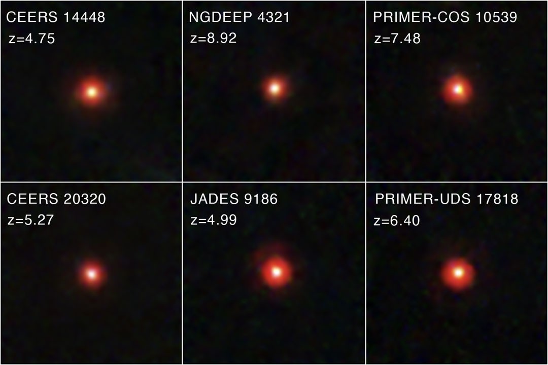 Mystery: Little Red Dots in the Early Universe — APOD for 2025-12-24