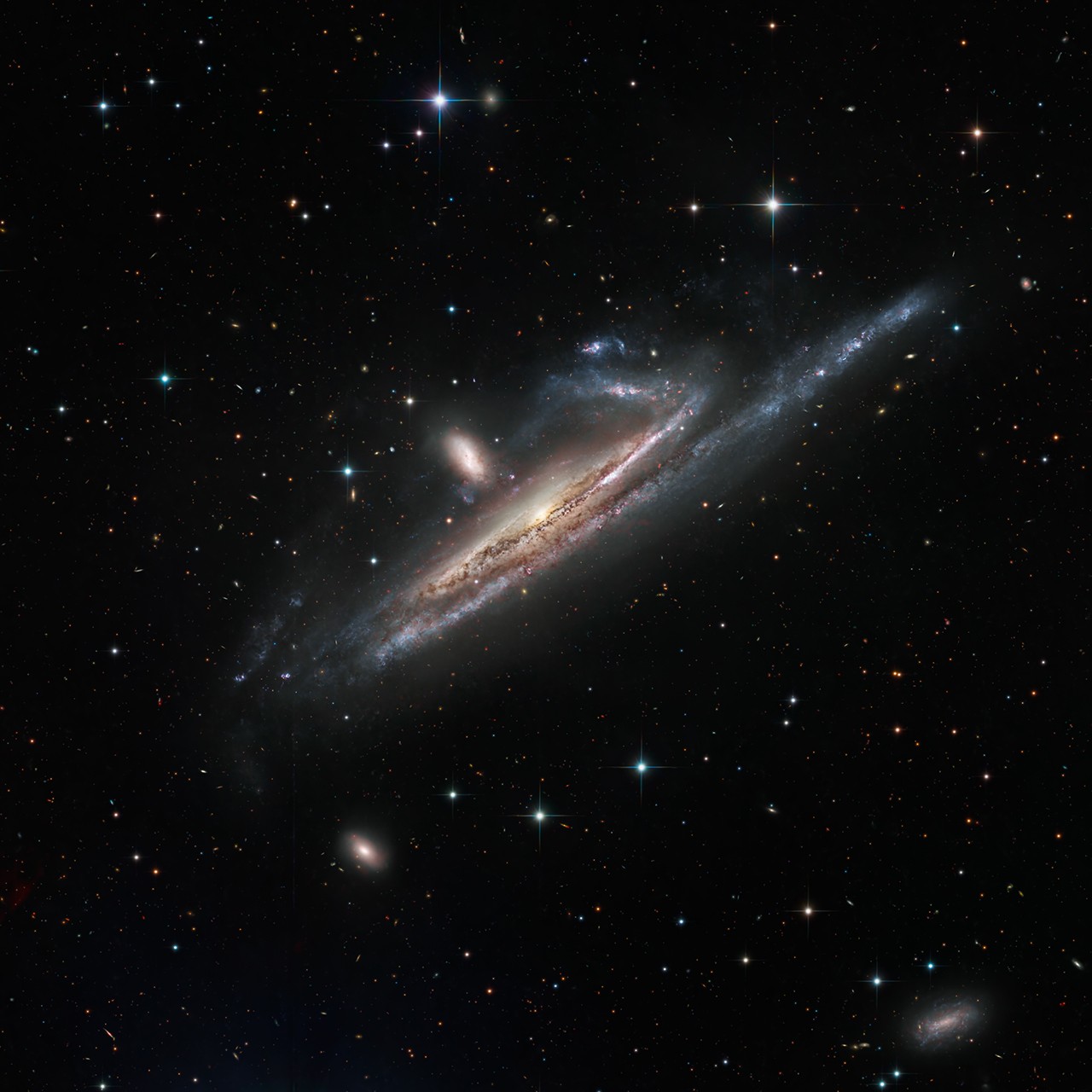 Galaxies in the River — APOD for 2025-12-11
