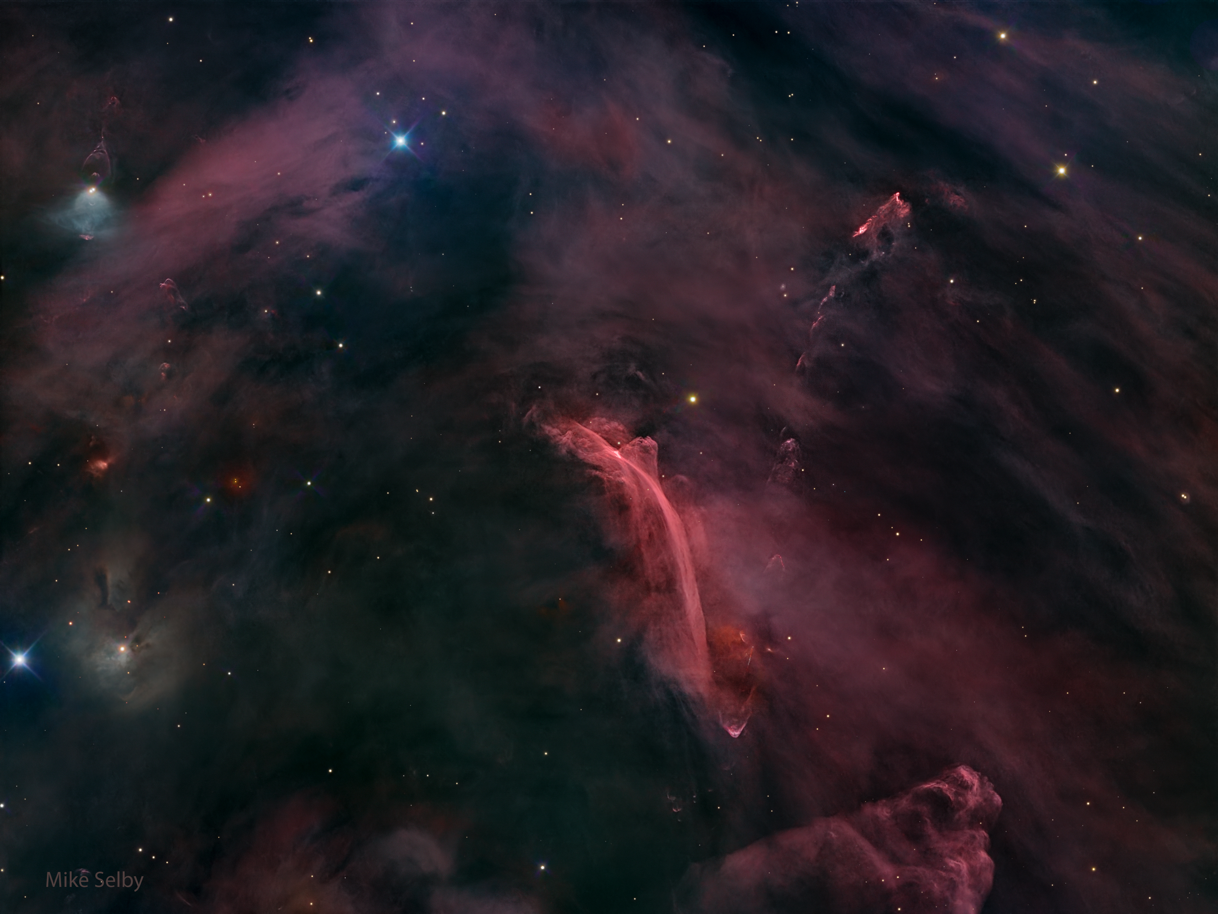 APOD: 2025 December 31 – HH 222: The Waterfall Nebula