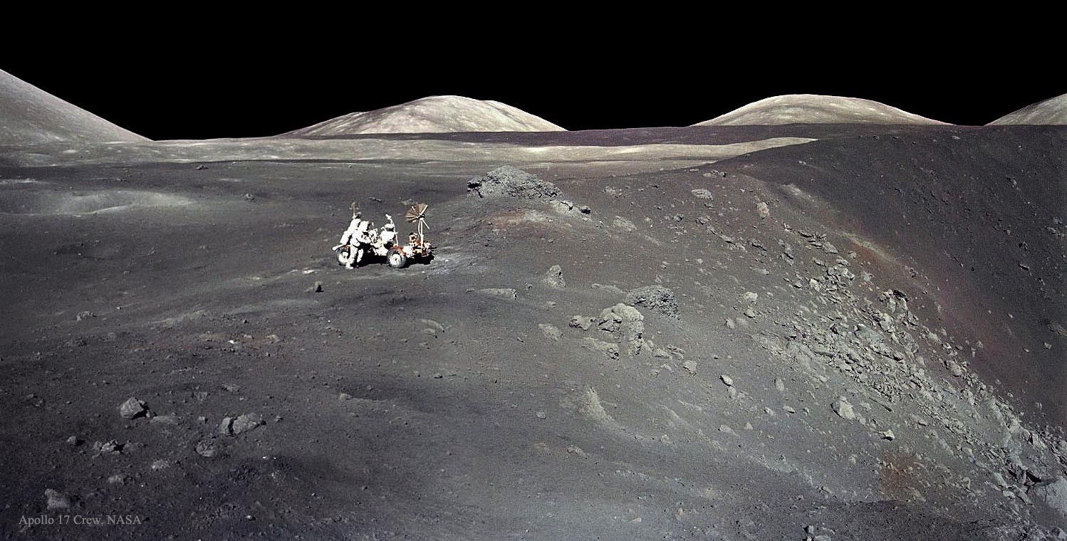 APOD: 2025 December 6 – Apollo 17 at Shorty Crater