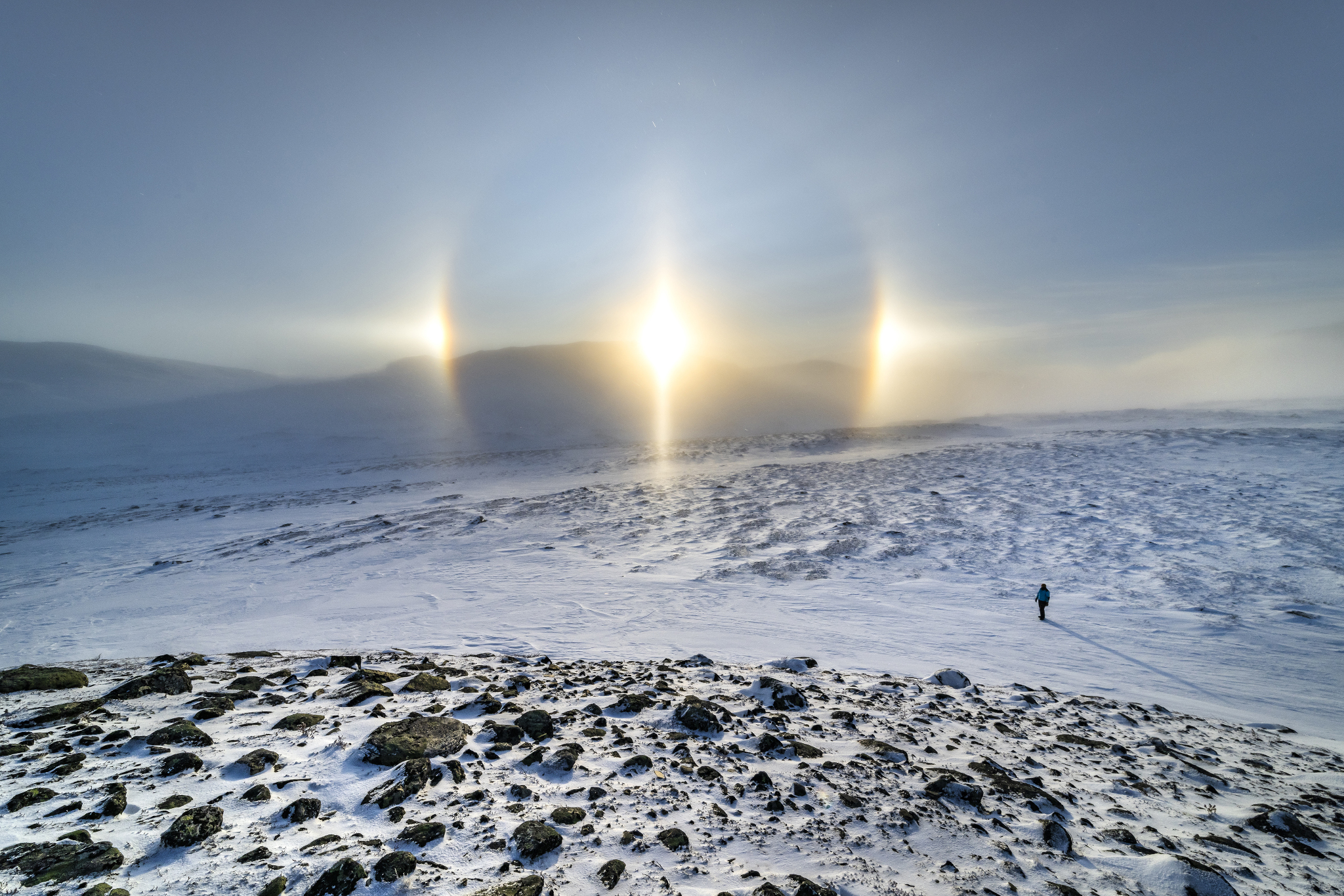 APOD: 2025 February 15 – Parhelia at Abisko