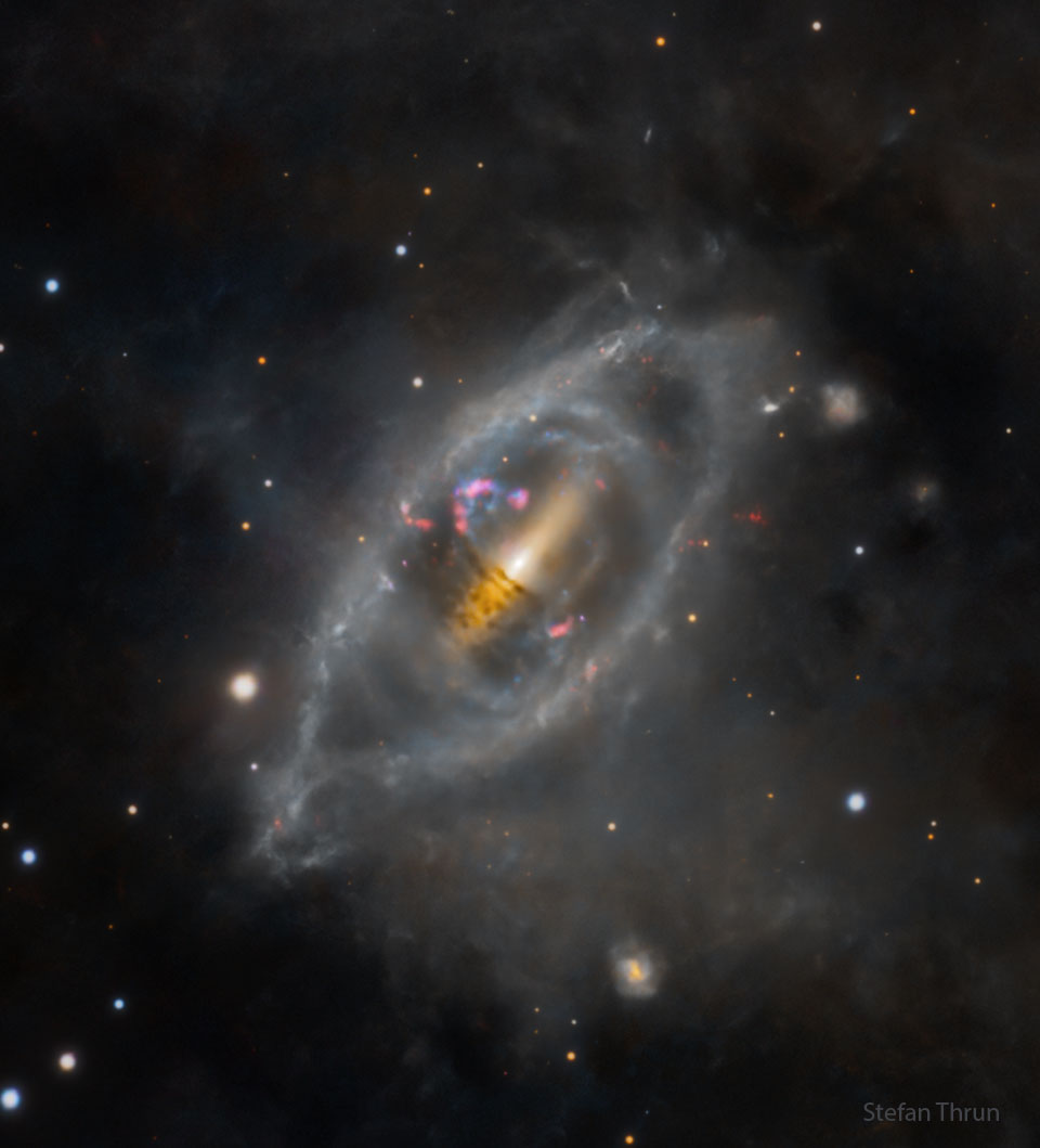 APOD: 2025 July 14 – NGC 2685: The Helix Galaxy