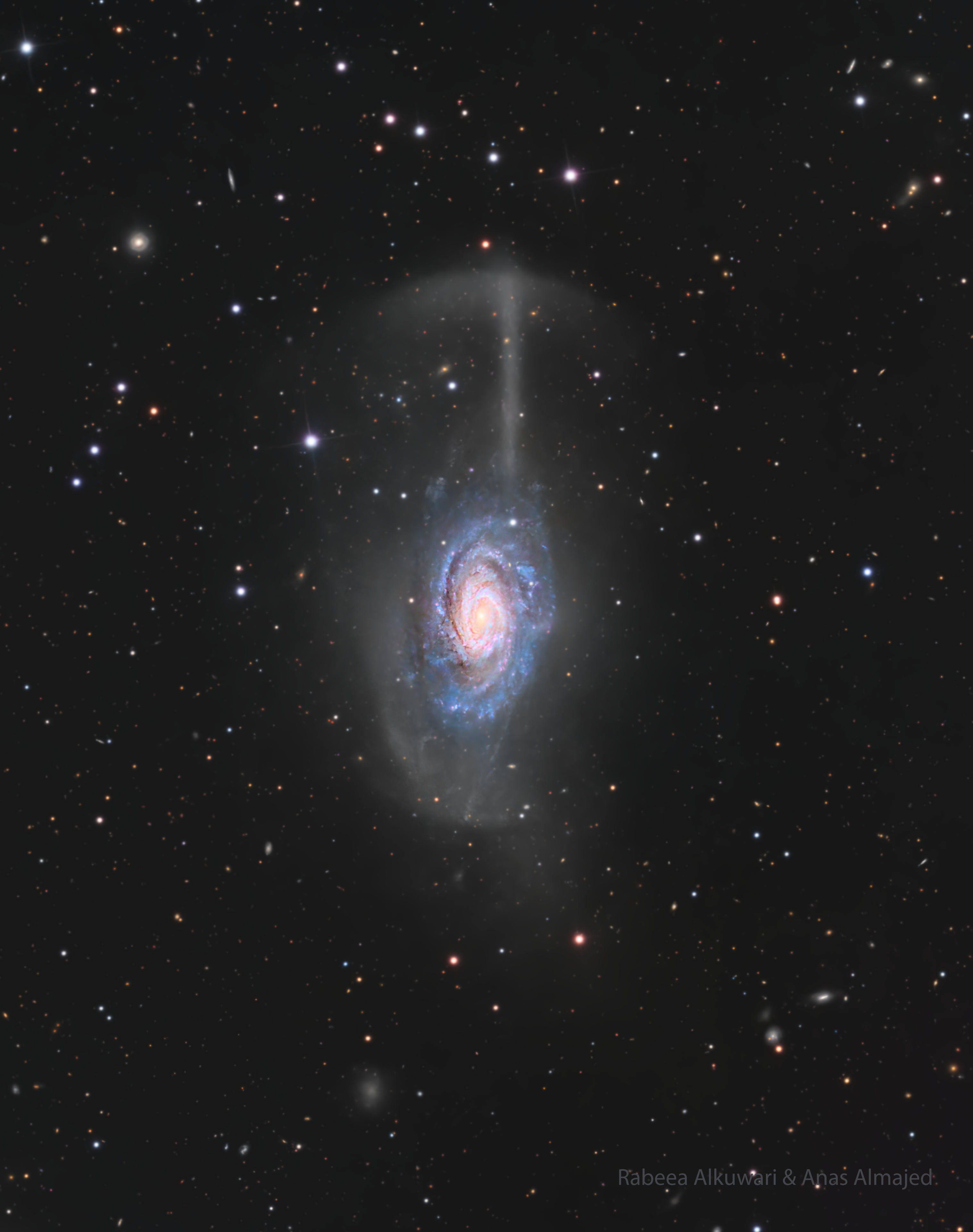 APOD: 2025 June 30 – NGC 4651: The Umbrella Galaxy