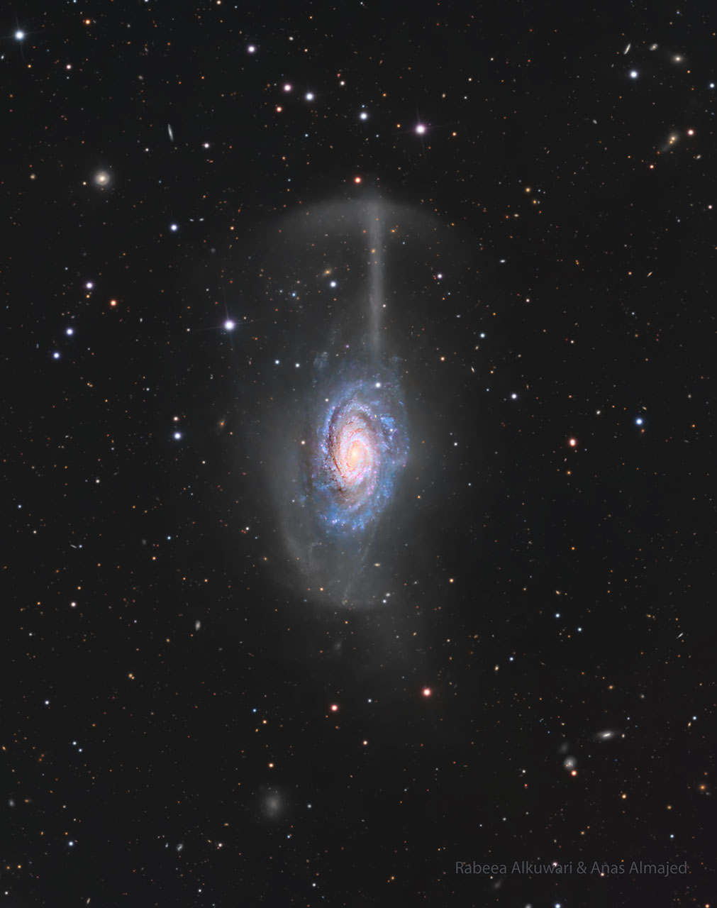 NGC 4651: The Umbrella Galaxy — APOD for 2025-06-30