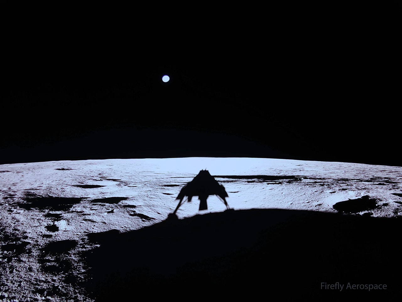 Blue Ghost on the Moon — APOD for 2025-03-03