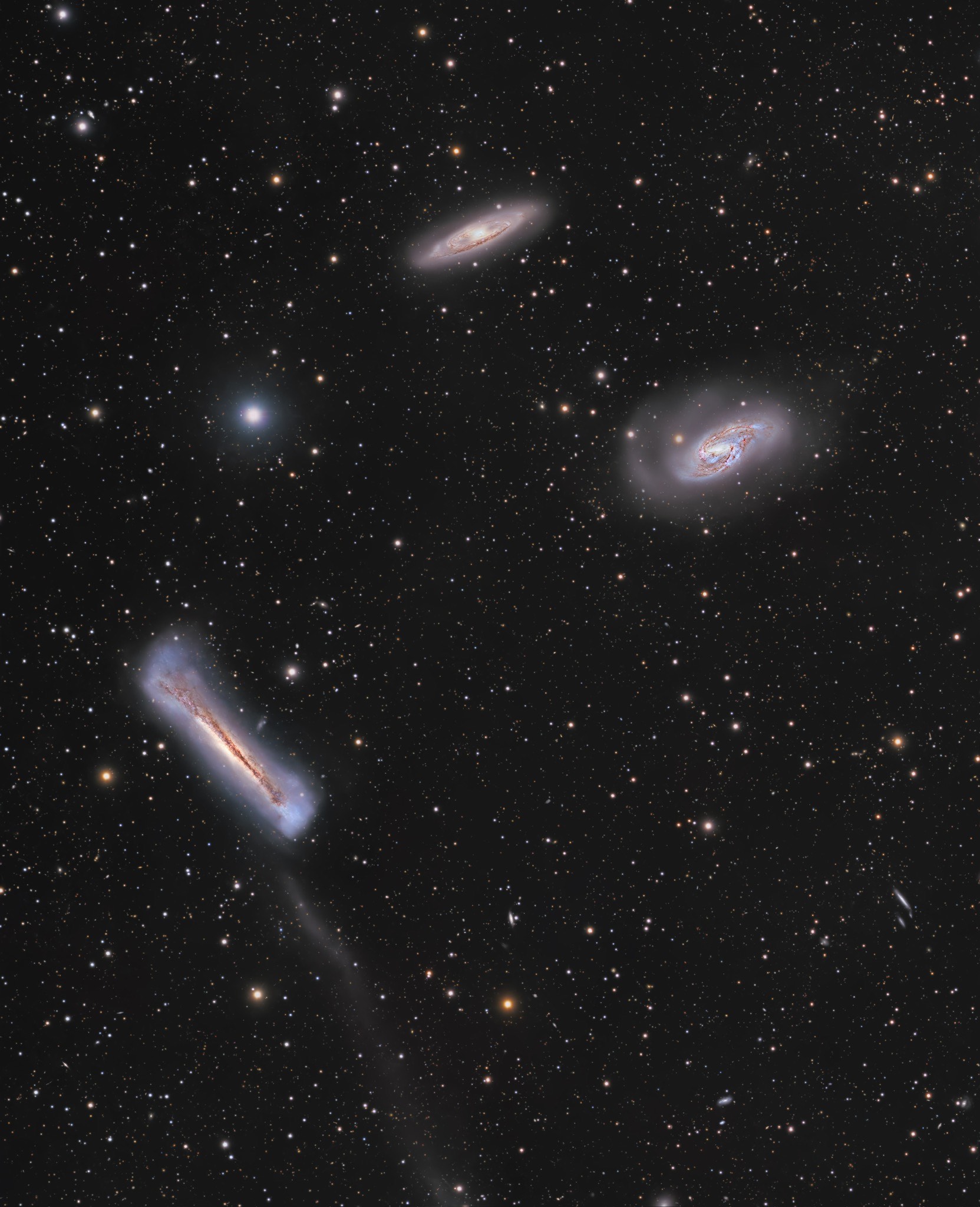 APOD: 2025 March 21 – The Leo Trio