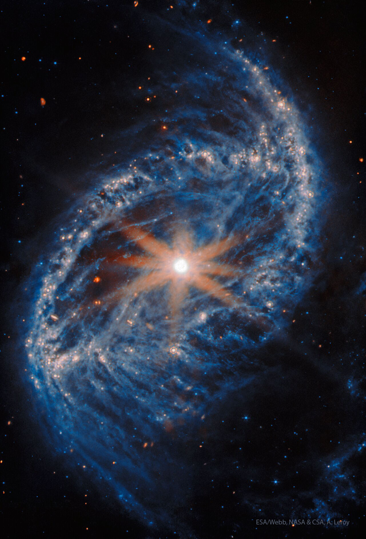 APOD: 2025 May 26 – Spiral Galaxy NGC 2566 from Webb