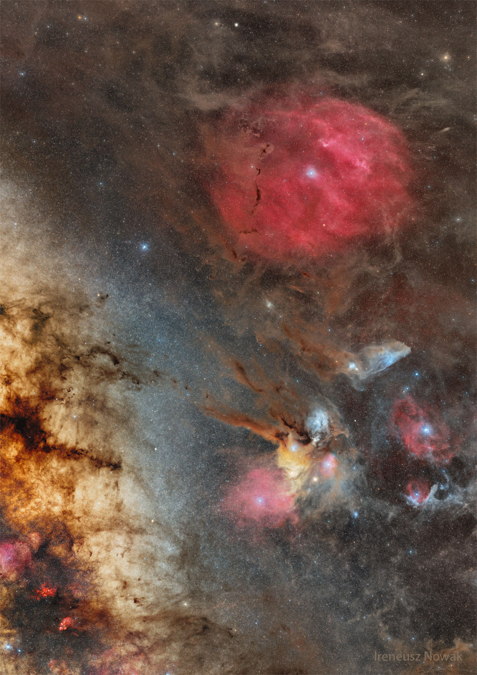 APOD: 2025 May 27 – Zeta and Rho Ophiuchi with Milky Way