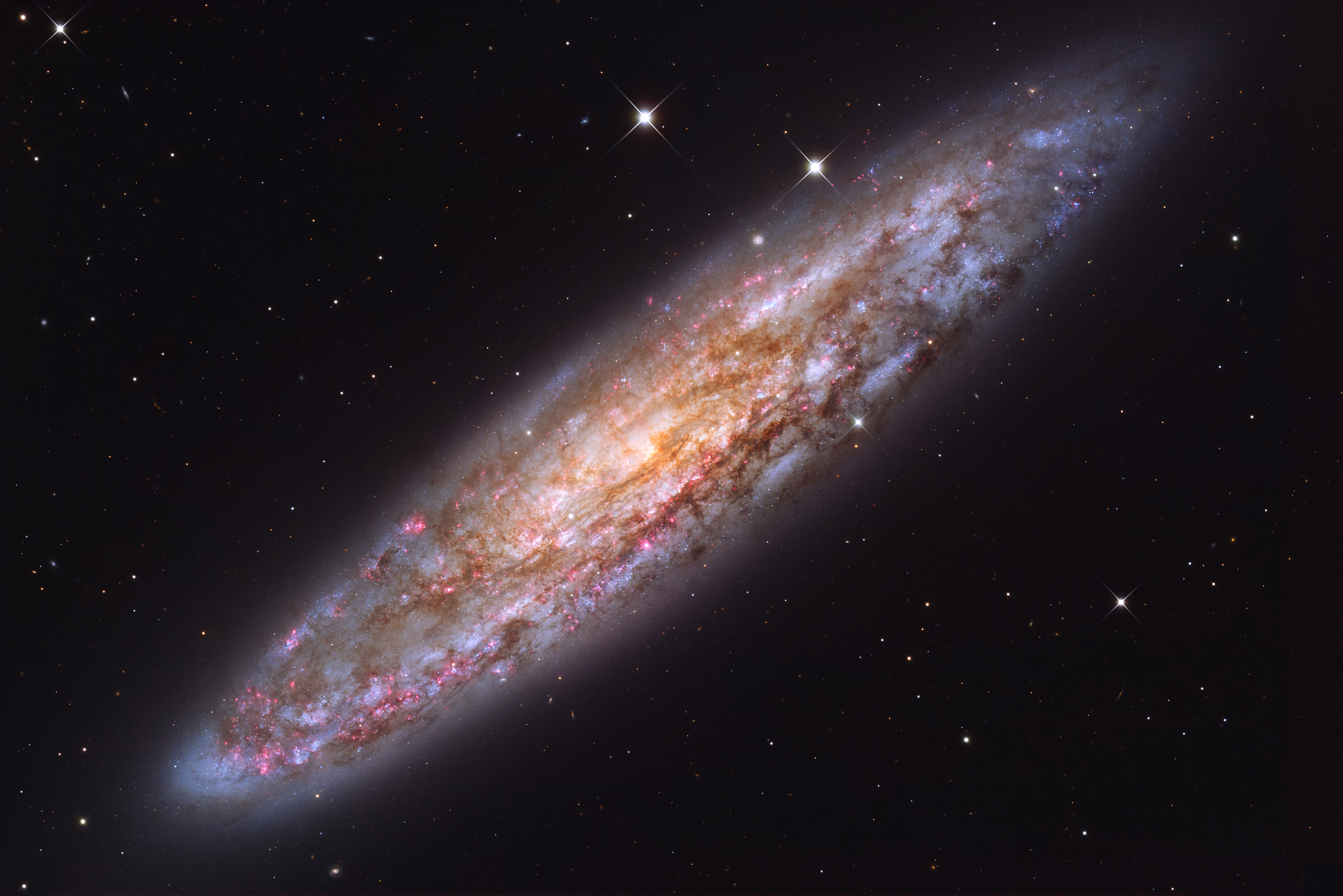 APOD: 2025 November 6 – NGC 253: Dusty Island Universe