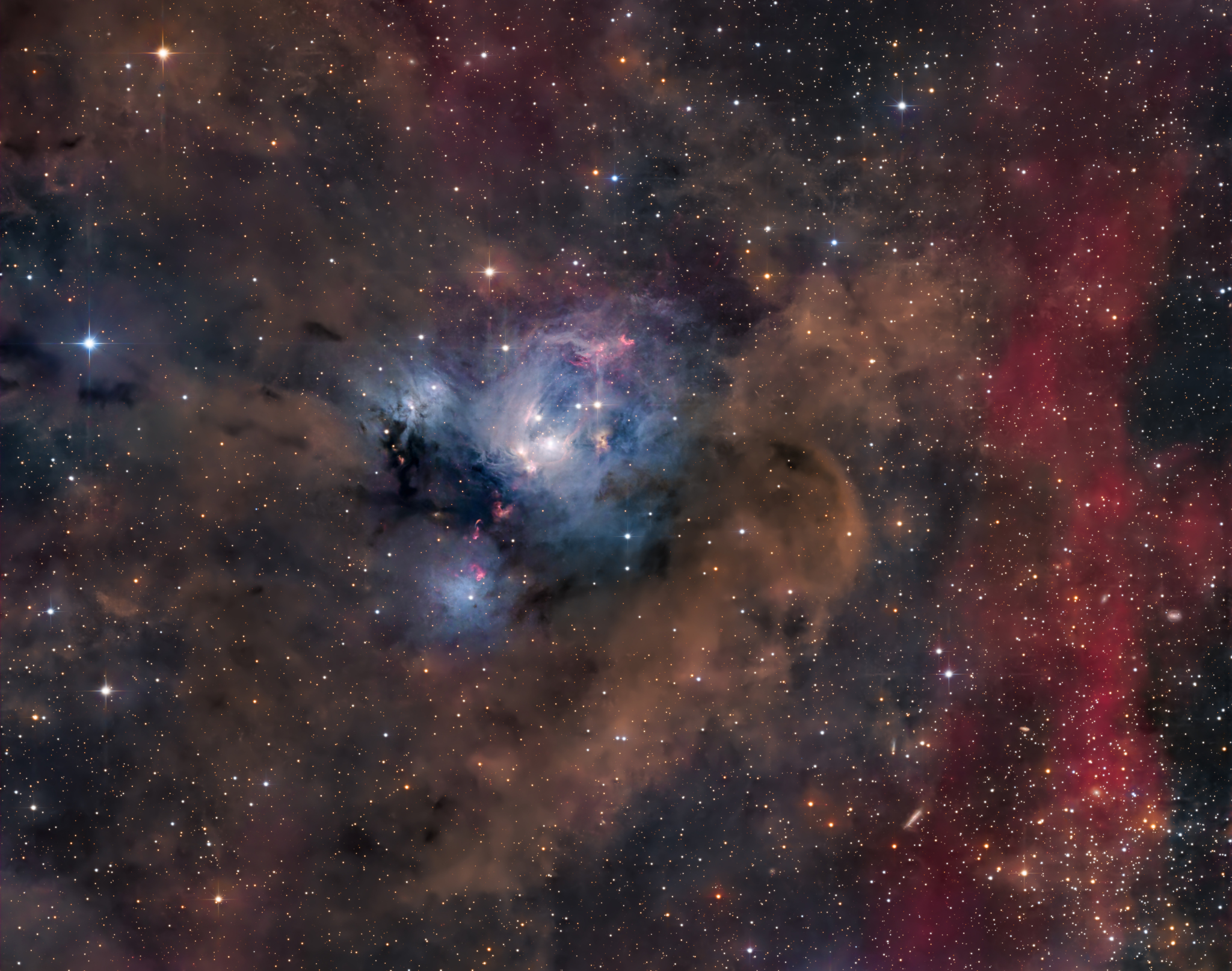 APOD: 2025 October 16 – Young Suns of NGC 7129