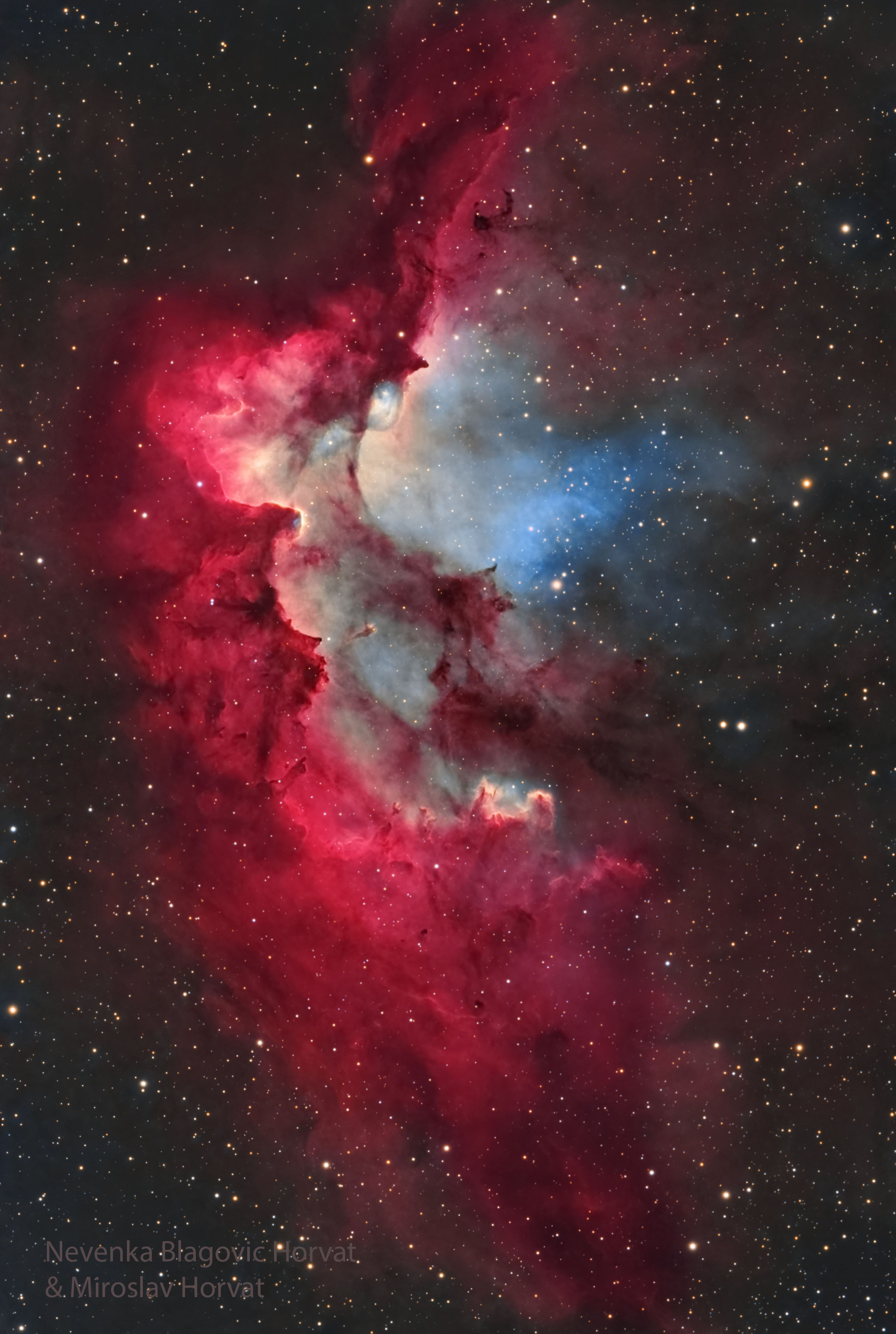 APOD: 2025 October 8 – NGC 7380: The Wizard Nebula