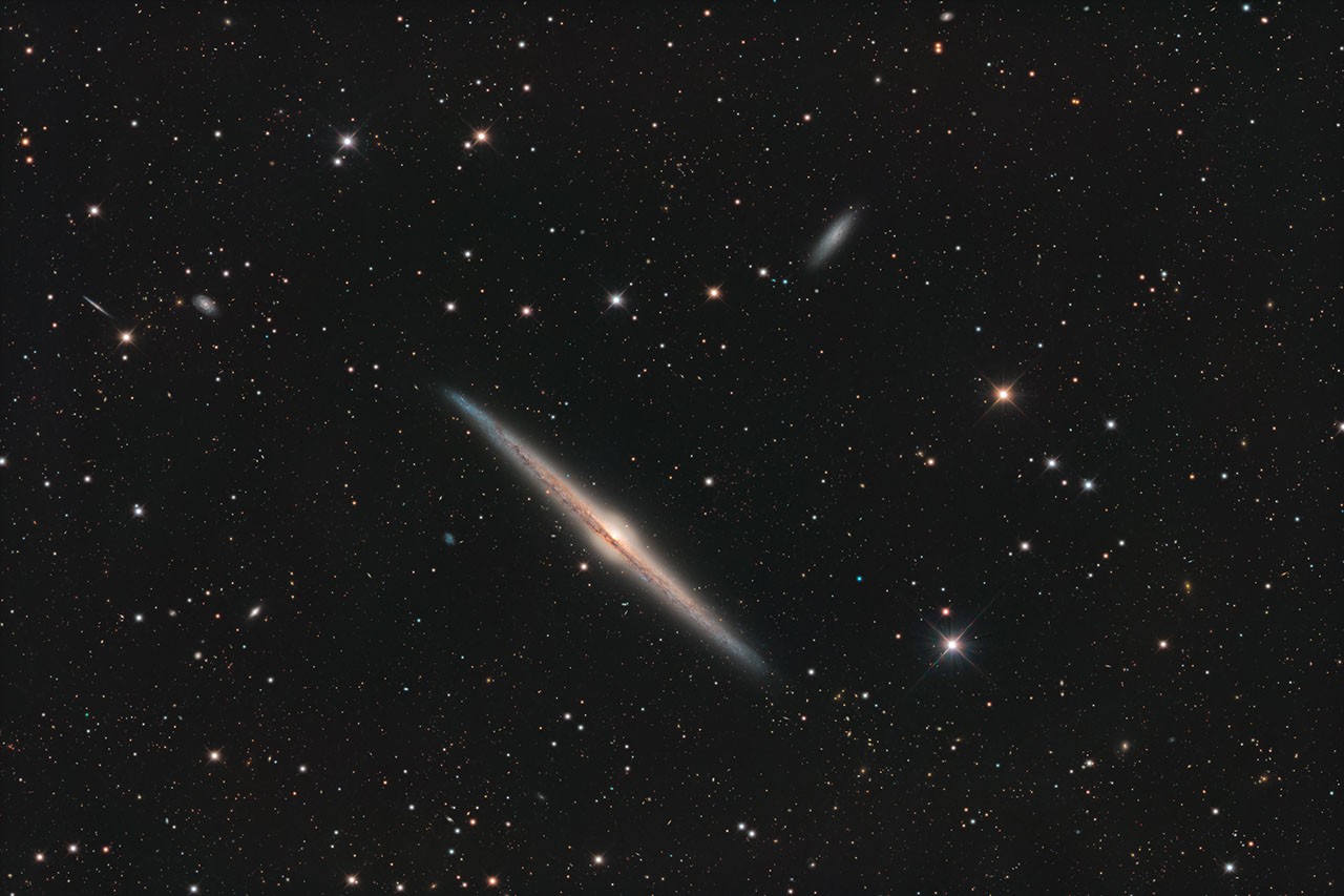NGC 4565: Galaxy on Edge