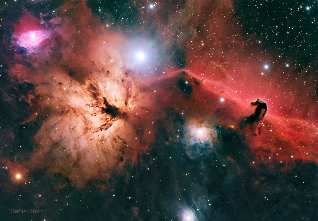 APOD: 2025 September 2 – The Horsehead and Flame Nebulas