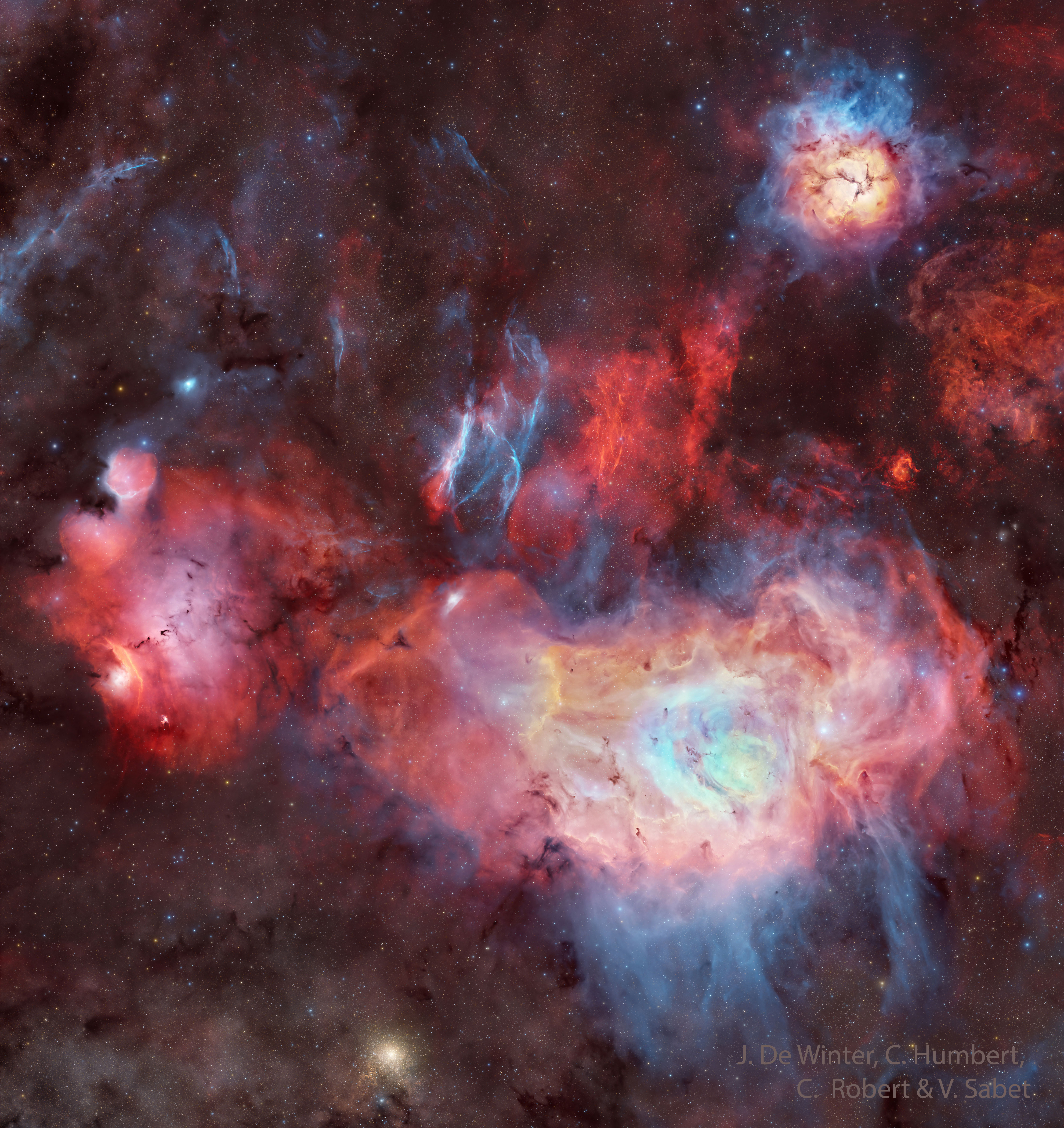 APOD: 2025 September 17 – Nebulas and Clusters in Sagittarius